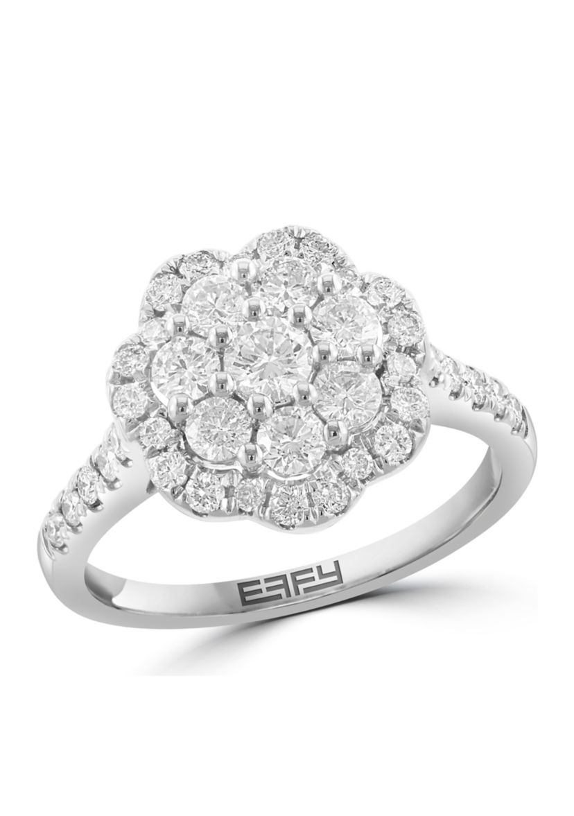 1.16 ct. t.w. Diamond Ring in 14K White Gold