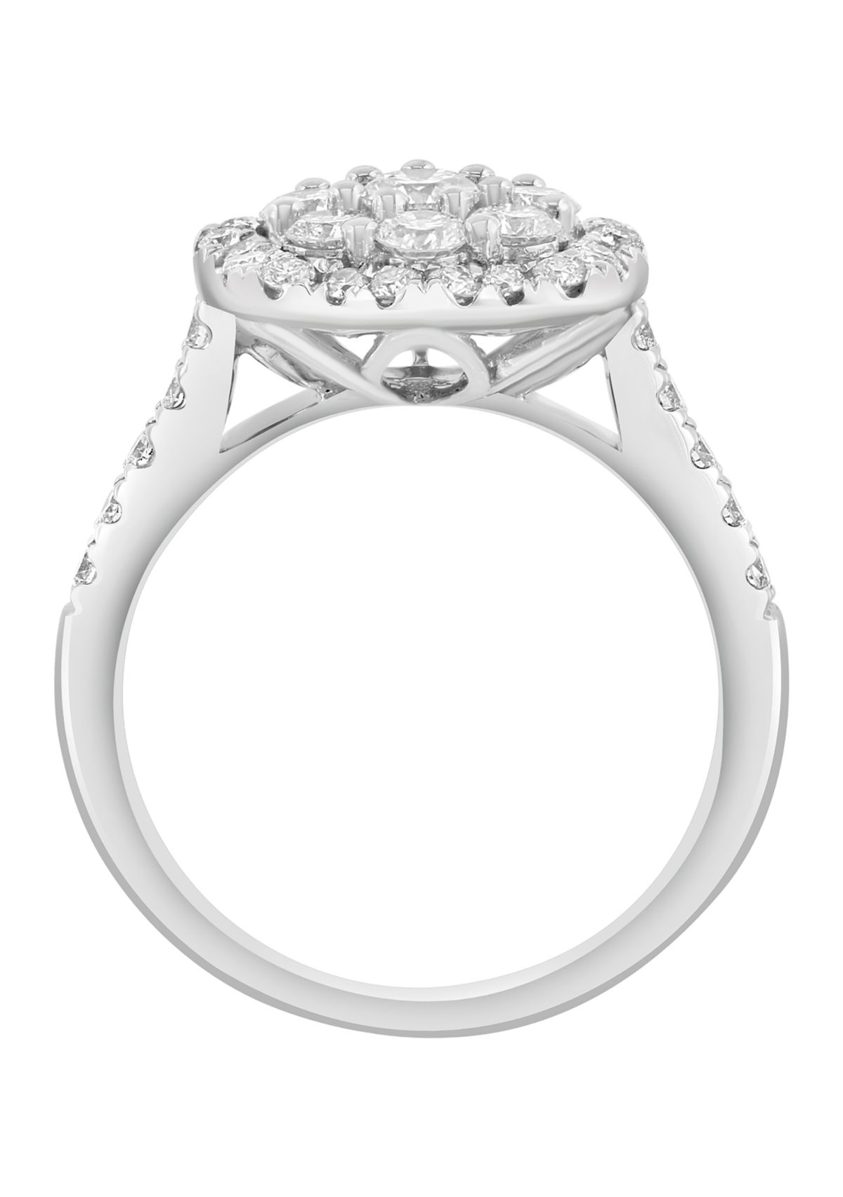 1.16 ct. t.w. Diamond Ring in 14K White Gold