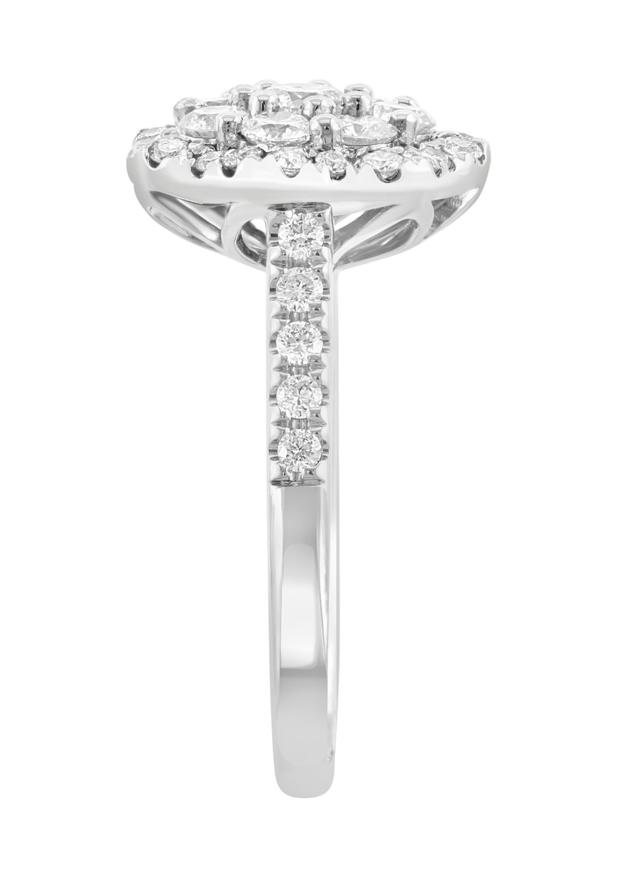 1.16 ct. t.w. Diamond Ring in 14K White Gold