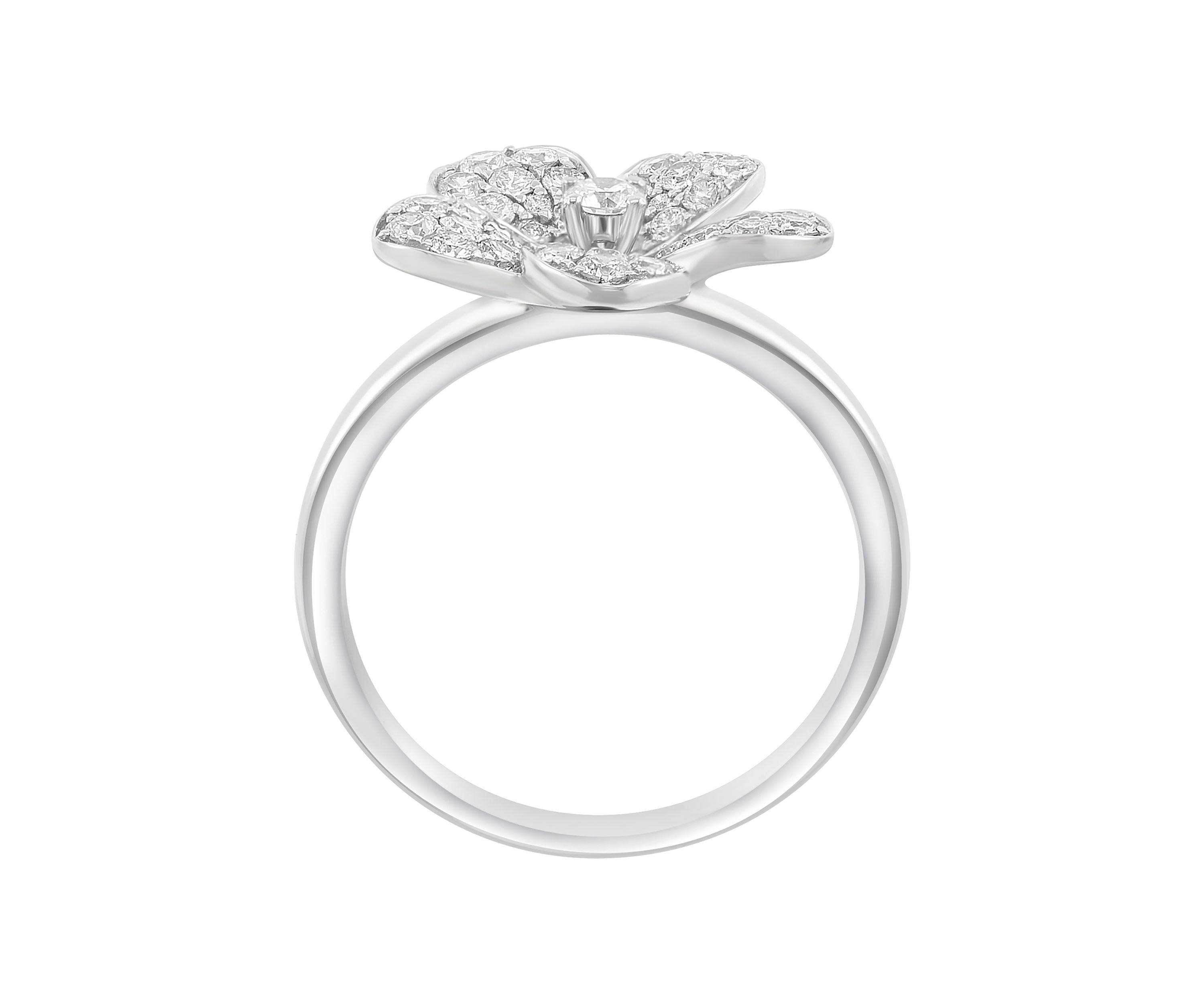 3/4 ct. t.w. Diamond Ring in Sterling Silver