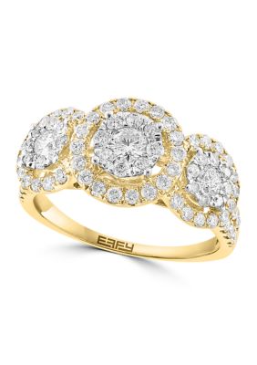 Effy 1.2 ct. t.w. Diamond Ring in 14K Yellow Gold -  5400452WP0IN31DD4