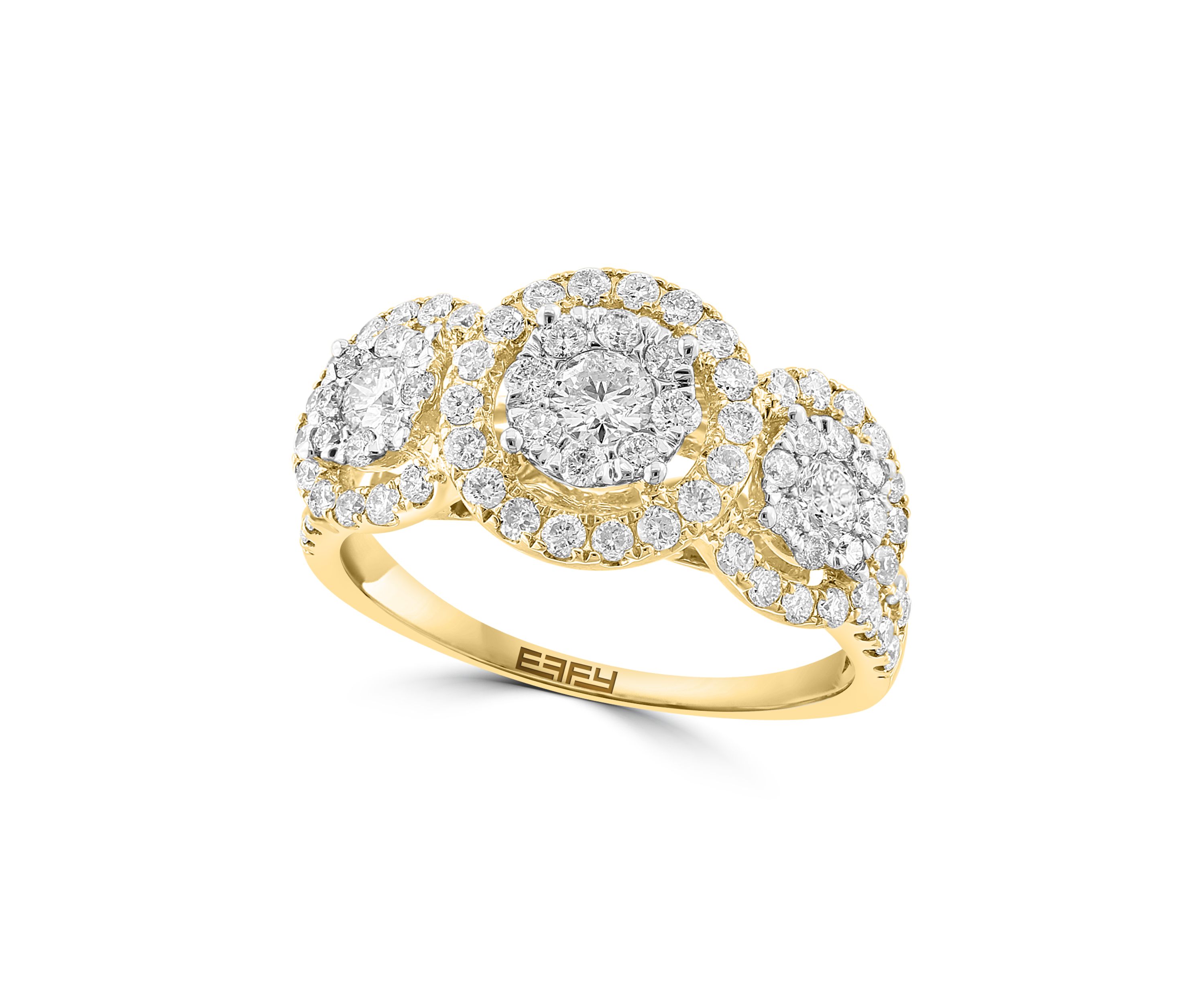1.2 ct. t.w. Diamond Ring in 14K Yellow Gold