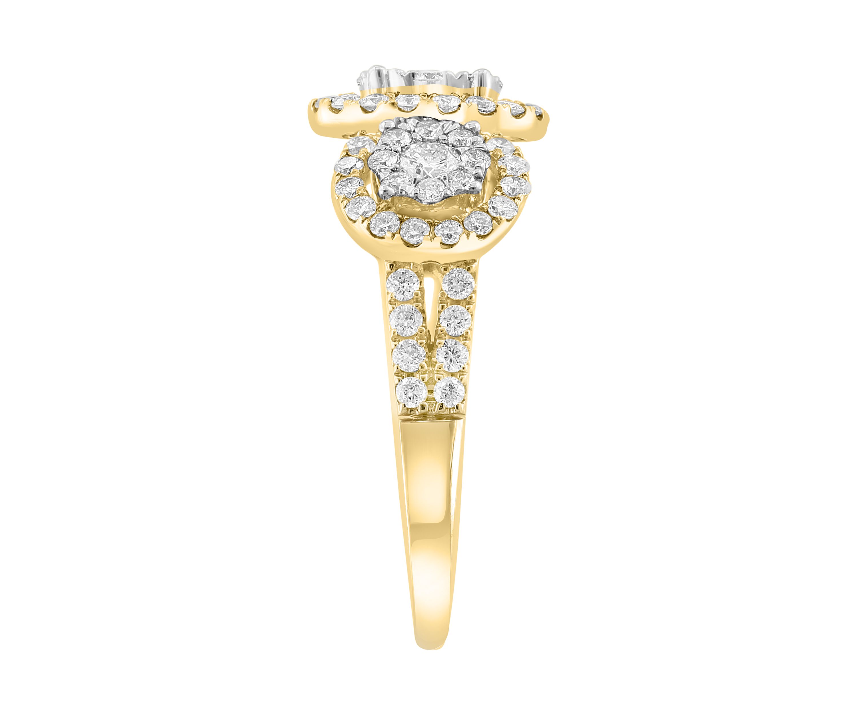 1.2 ct. t.w. Diamond Ring in 14K Yellow Gold