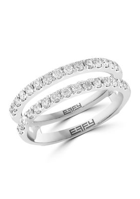 Effy 3/4 ct. t.w. Diamond Ring Guard in 14K White Gold -  5400452WP0IN51DD3