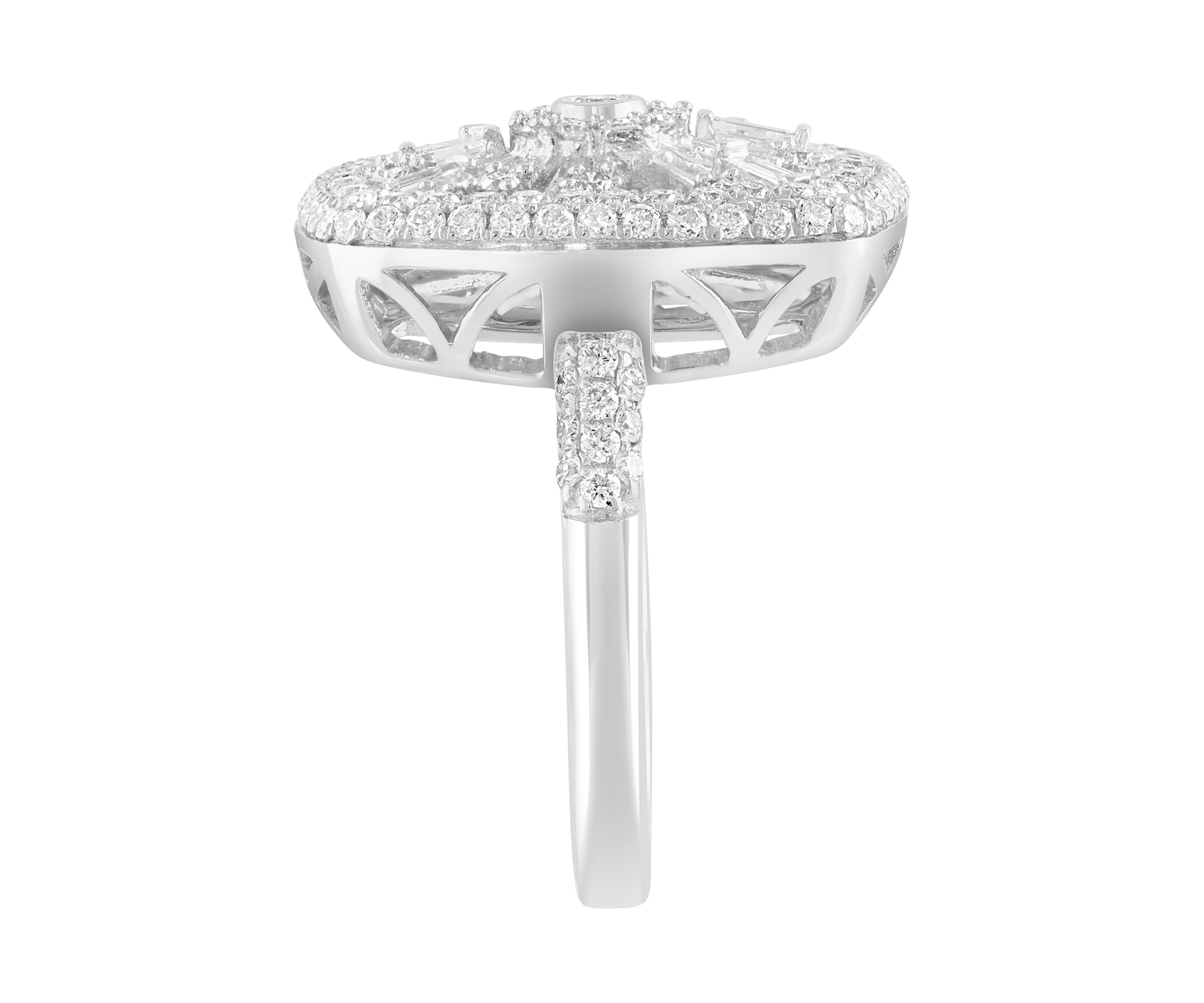 1 ct. t.w. Diamond Ring in 14K White Gold