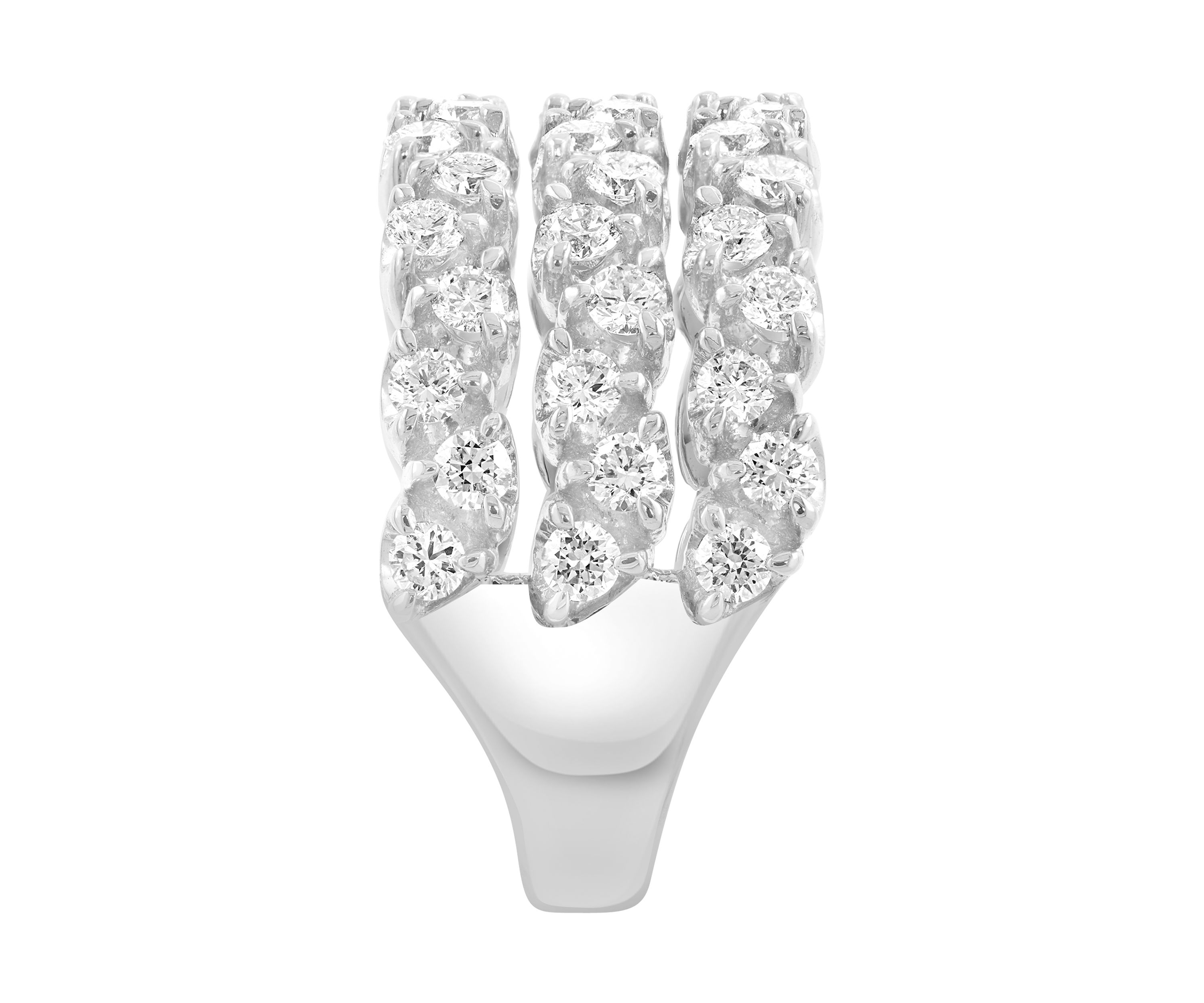 14K White Gold Diamond Ring 