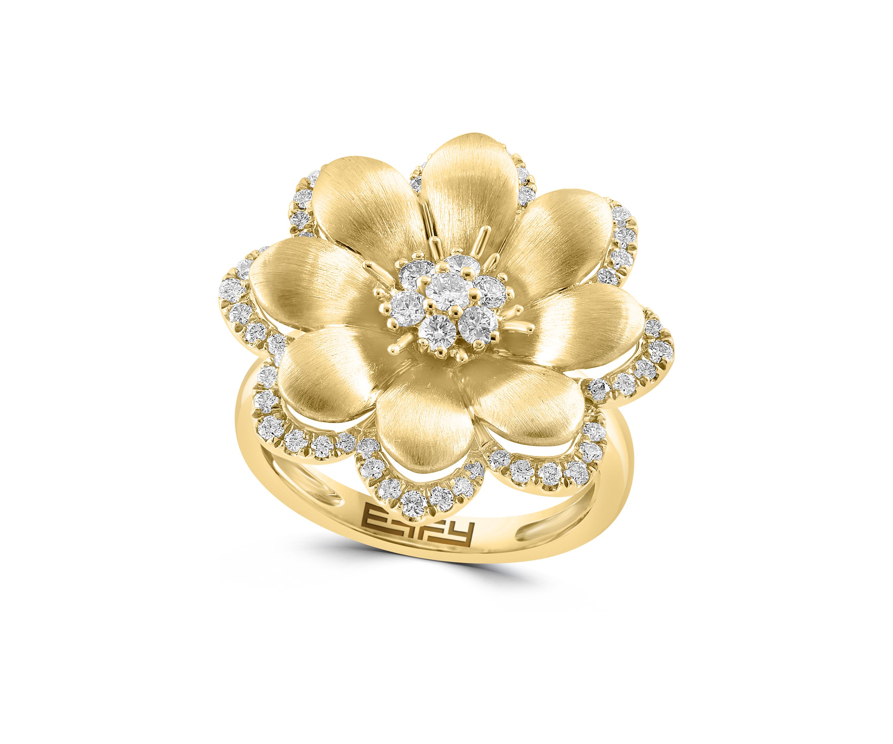  14K Yellow Gold Diamond Ring