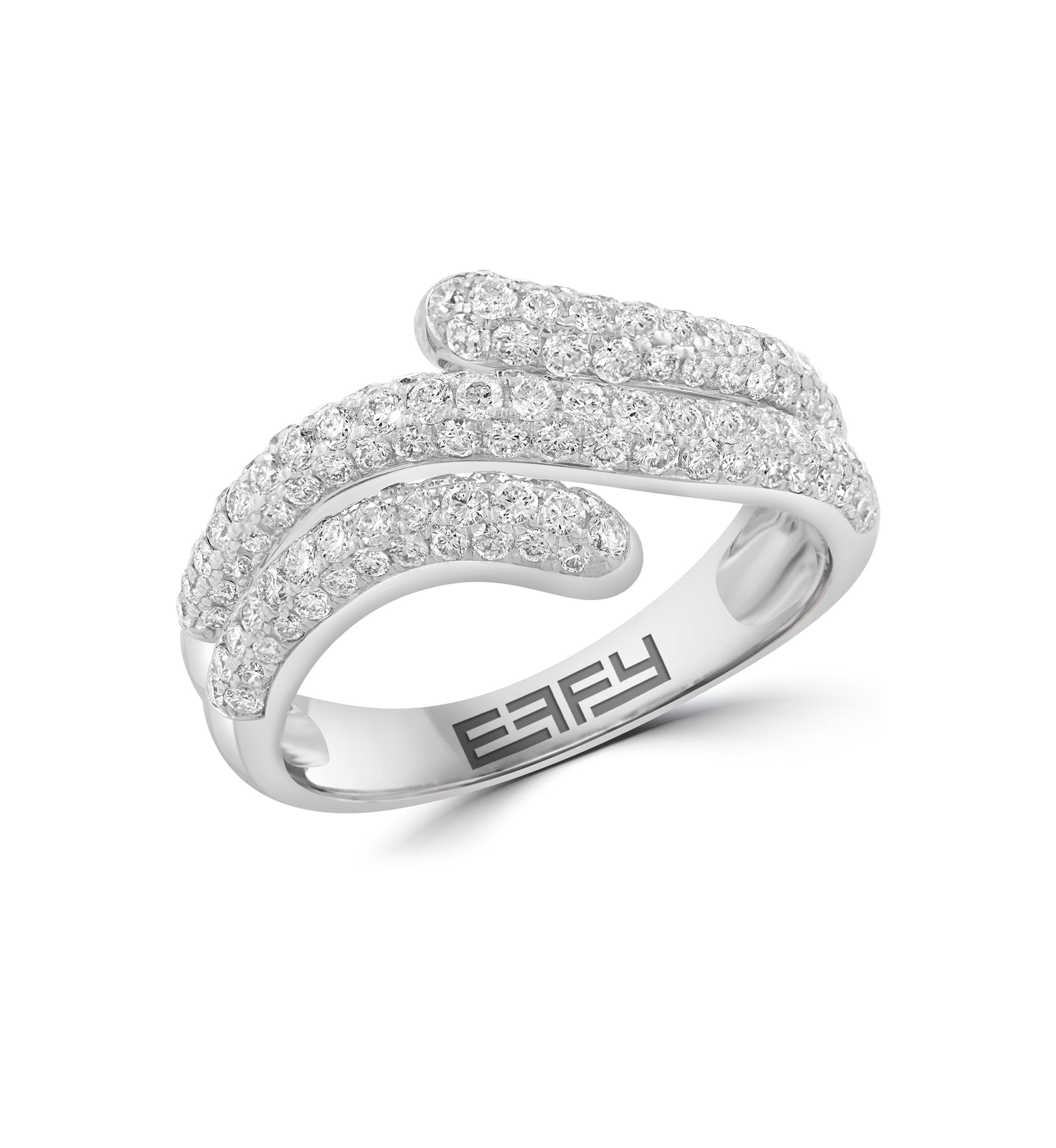 1.14 ct. t.w. Diamond Ring in 14K White Gold