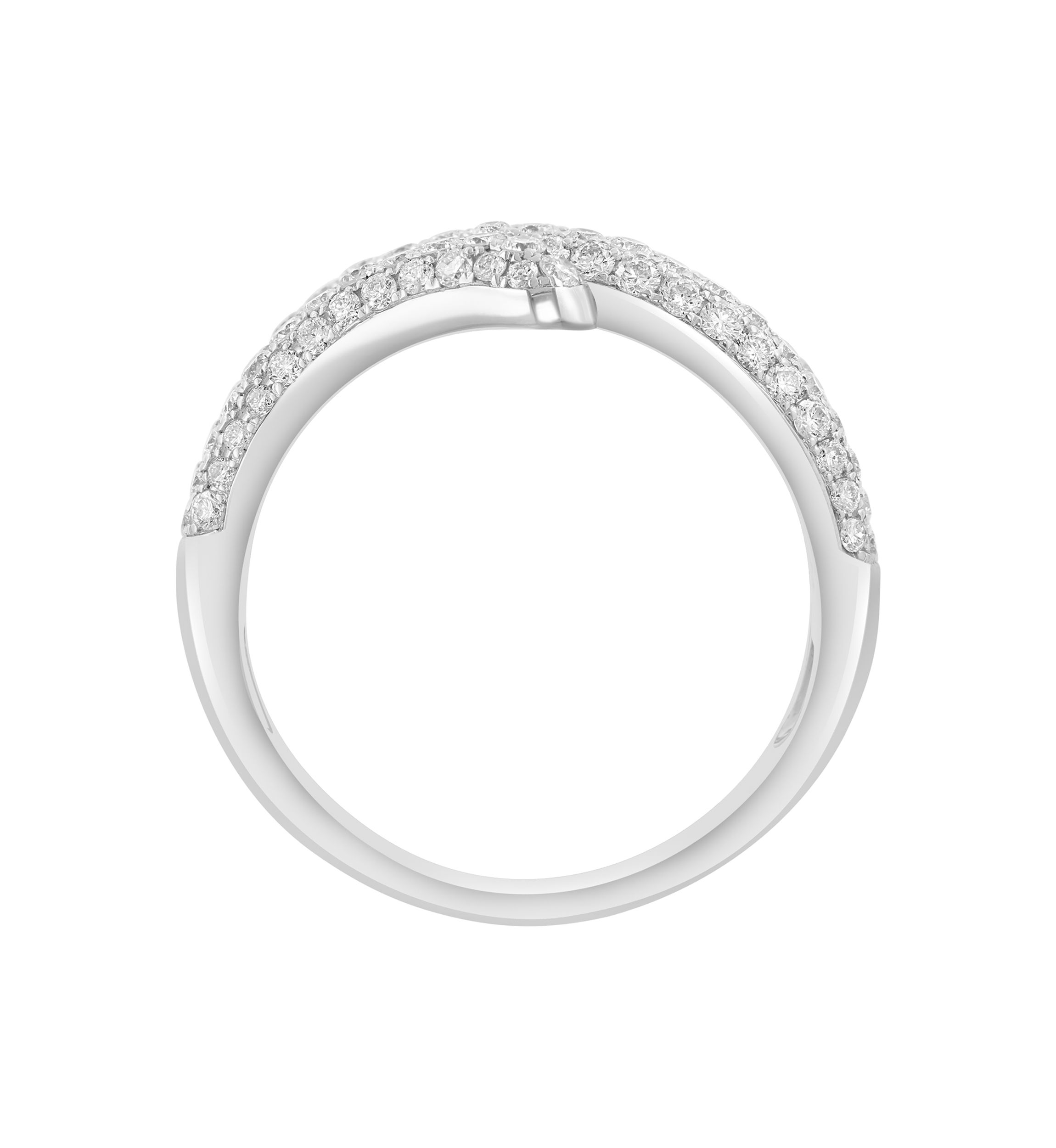 1.14 ct. t.w. Diamond Ring in 14K White Gold