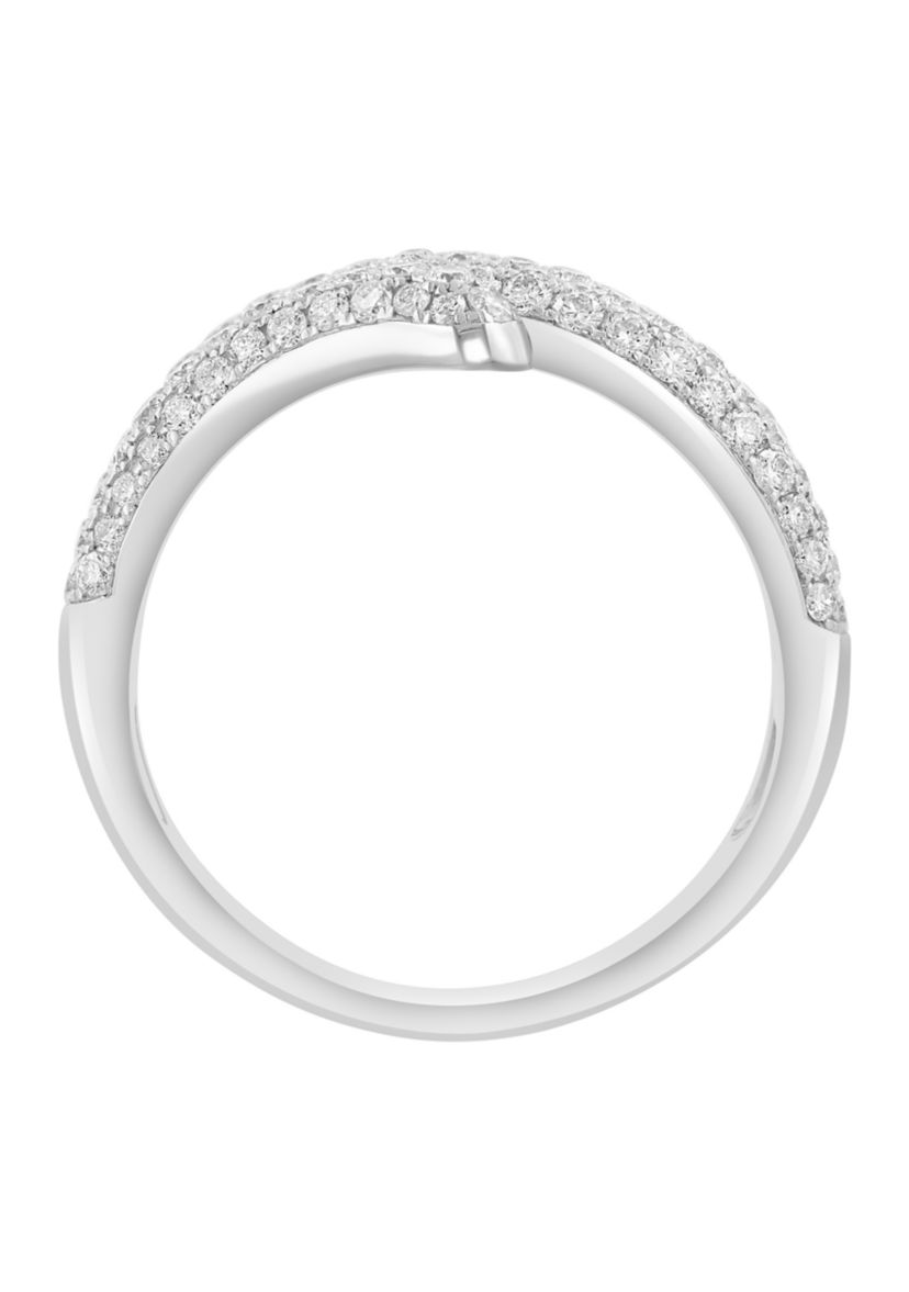 1.14 ct. t.w. Diamond Ring in 14K White Gold