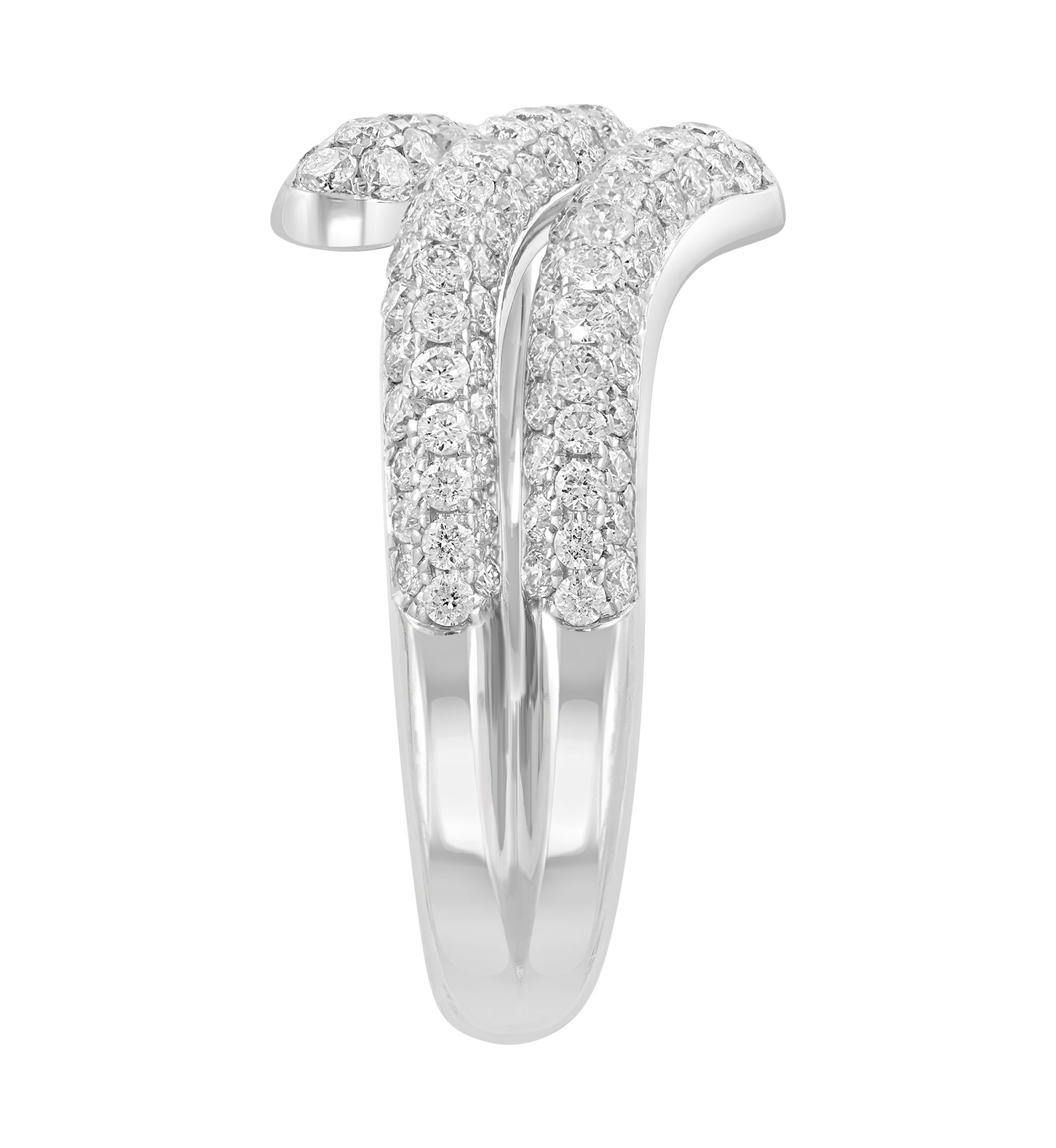 1.14 ct. t.w. Diamond Ring in 14K White Gold