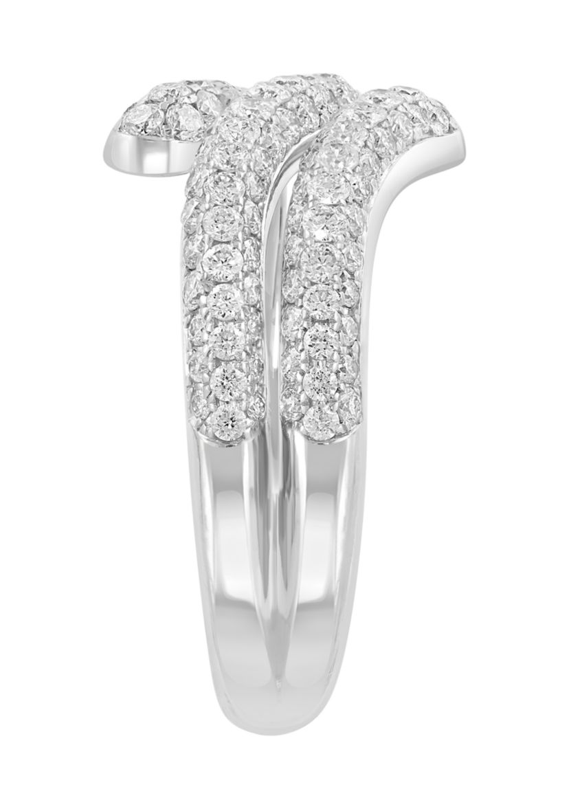 1.14 ct. t.w. Diamond Ring in 14K White Gold