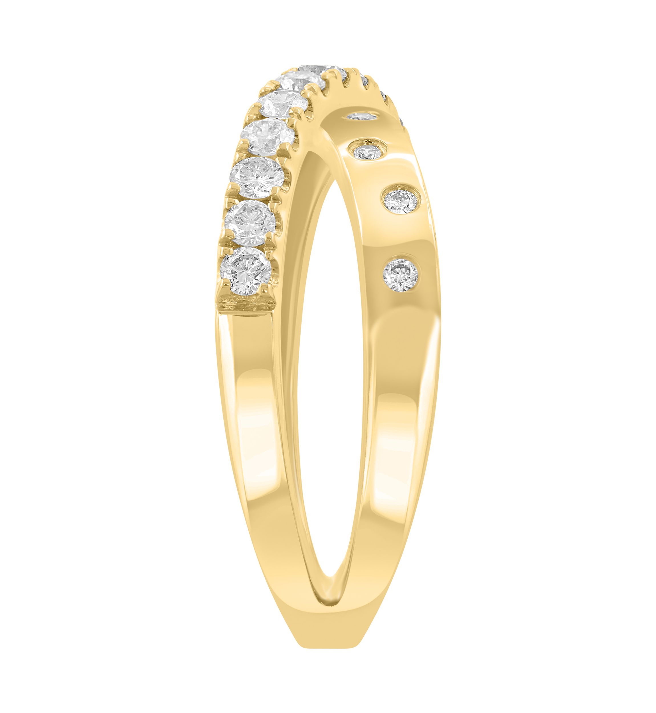  14K Yellow Gold Diamond Ring