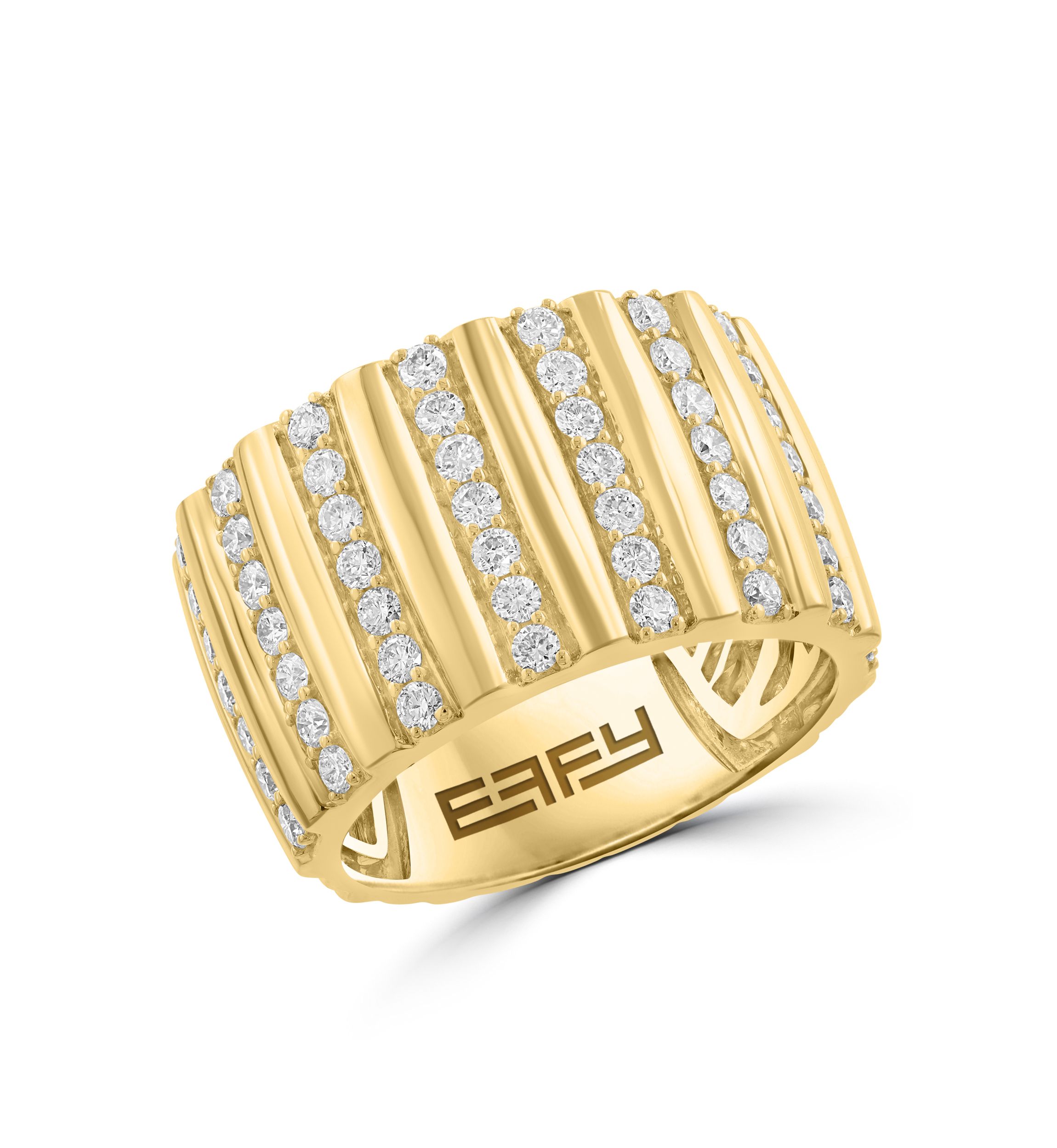   14K Yellow Gold Diamond Ring 