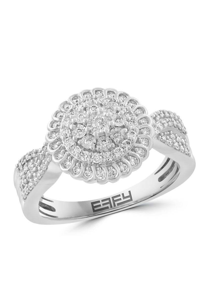 1/2 ct. t.w. Diamond Ring in 14K White Gold