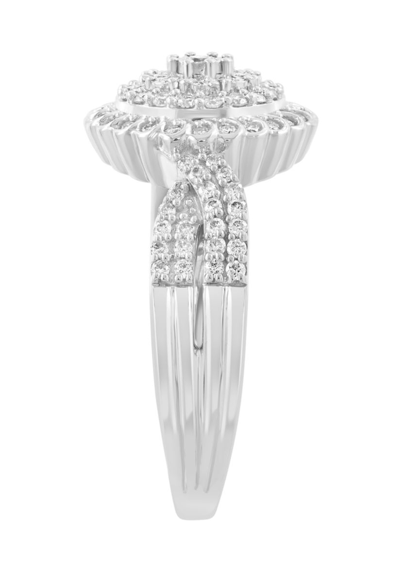 1/2 ct. t.w. Diamond Ring in 14K White Gold