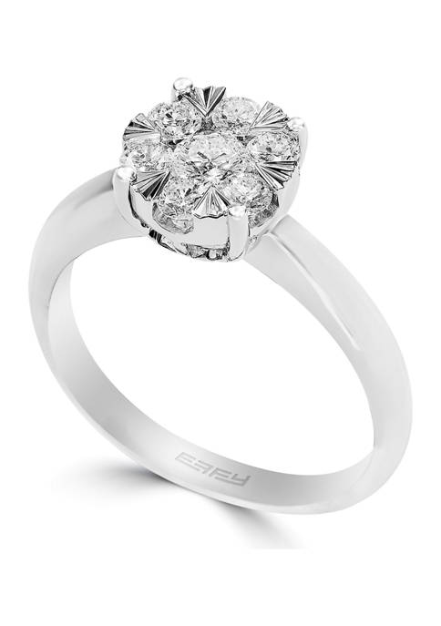 Effy® 1/2 ct. t.w. Diamond Ring in 14K