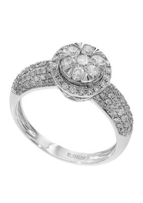 Effy 1 Ct. T.w. Diamond Ring In 14K White Gold