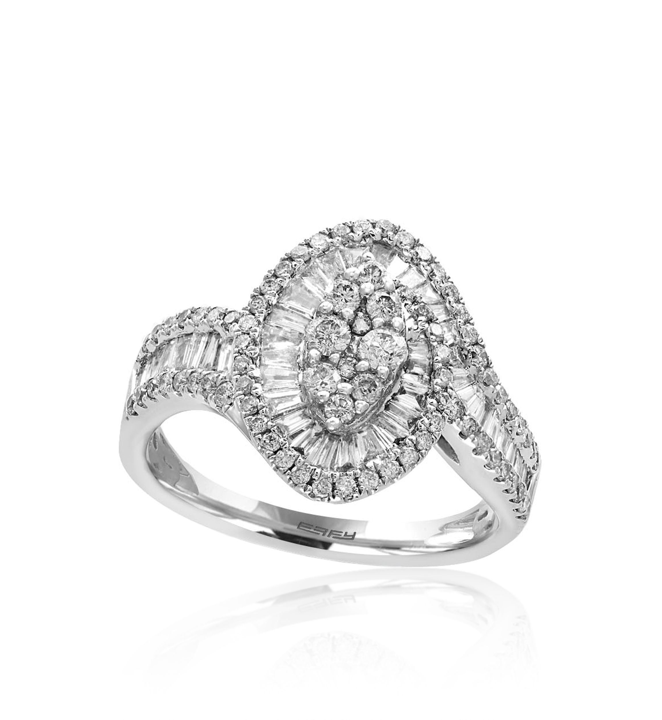 1.03 ct. t.w. Diamond Ring in 14K White Gold