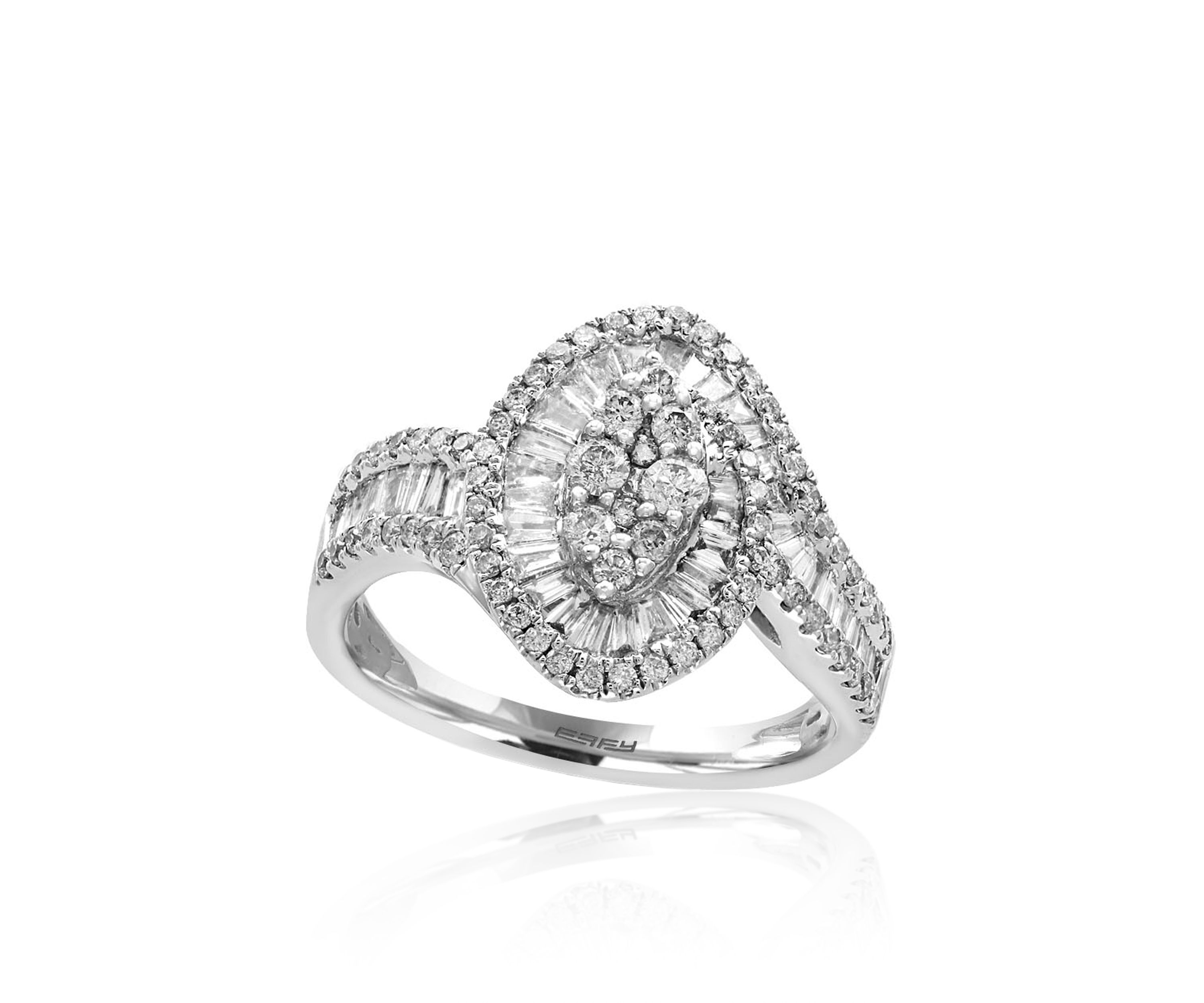 1.03 ct. t.w. Diamond Ring in 14K White Gold