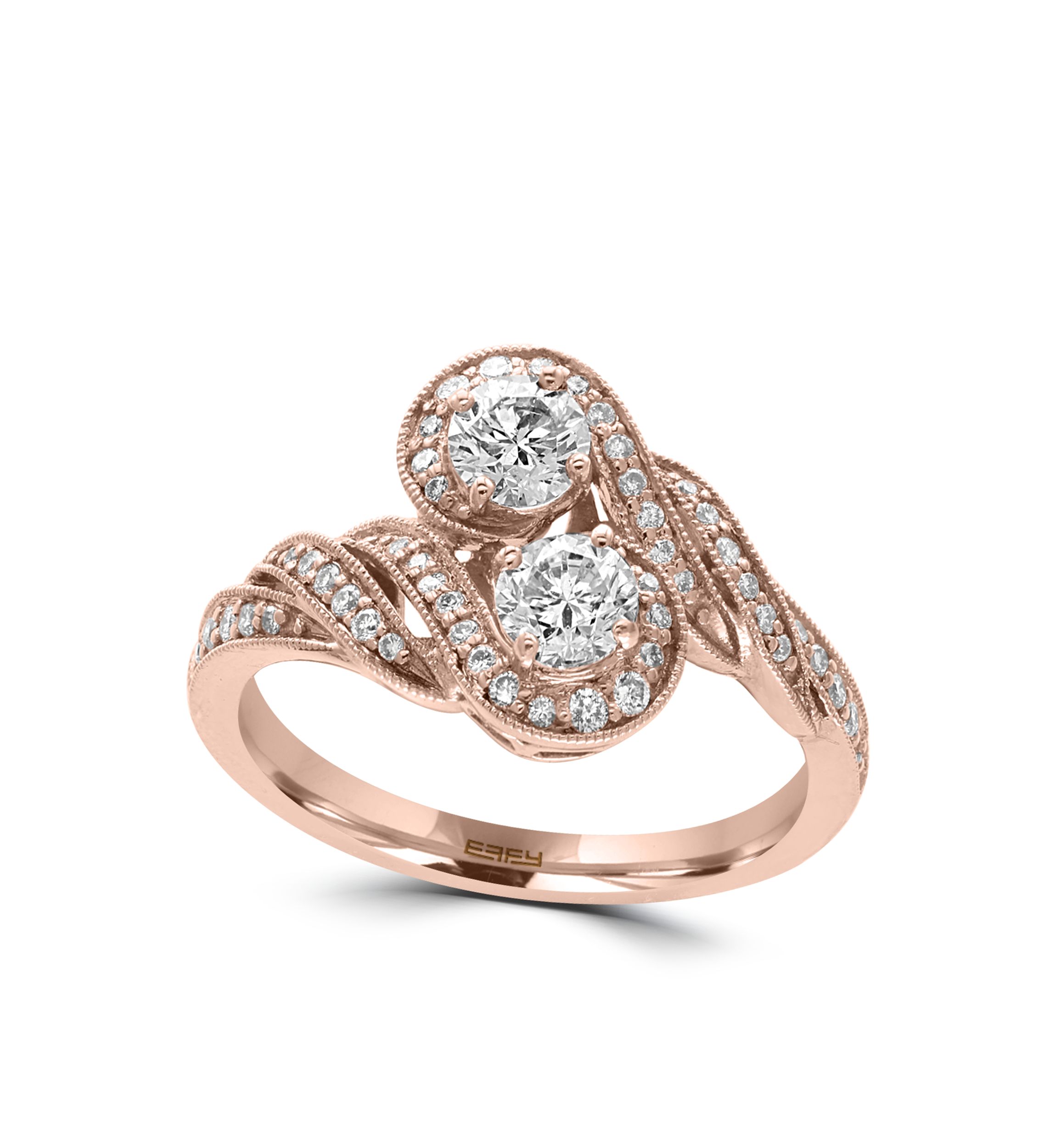 2.15 ct. t.w. Diamond Ring in 14k Rose Gold