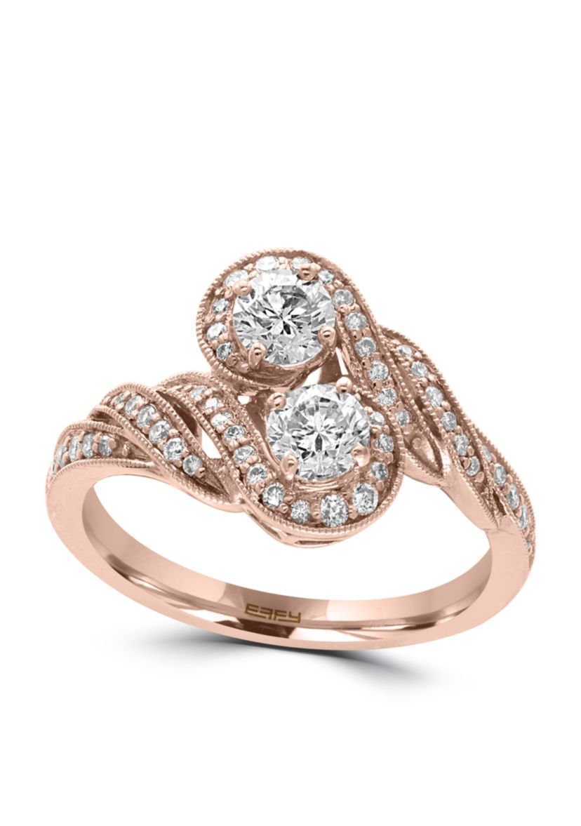 2.15 ct. t.w. Diamond Ring in 14k Rose Gold