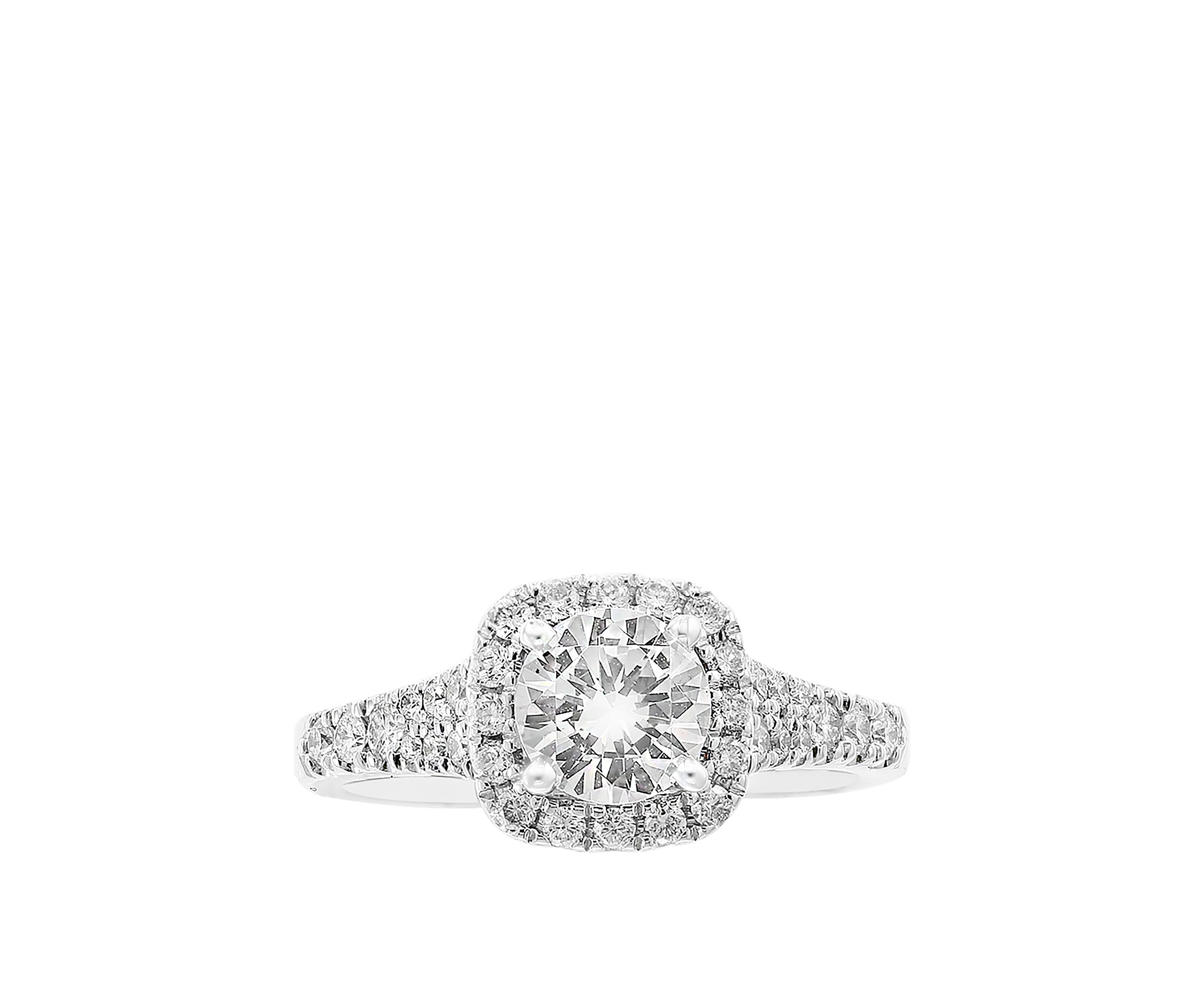 1.4 ct. t.w. Diamond Infinite Love Engagement Ring 14k White Gold