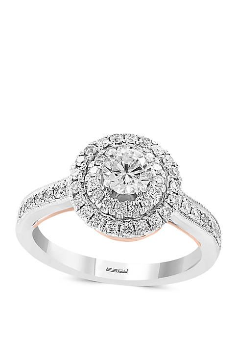 Effy® 1 ct. t.w. Diamond Ring with Infinity