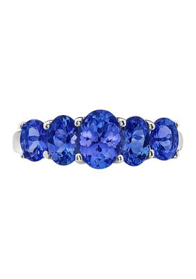 Effy 2.15 Ct. T.w. Tanzanite Ring In Sterling Silver