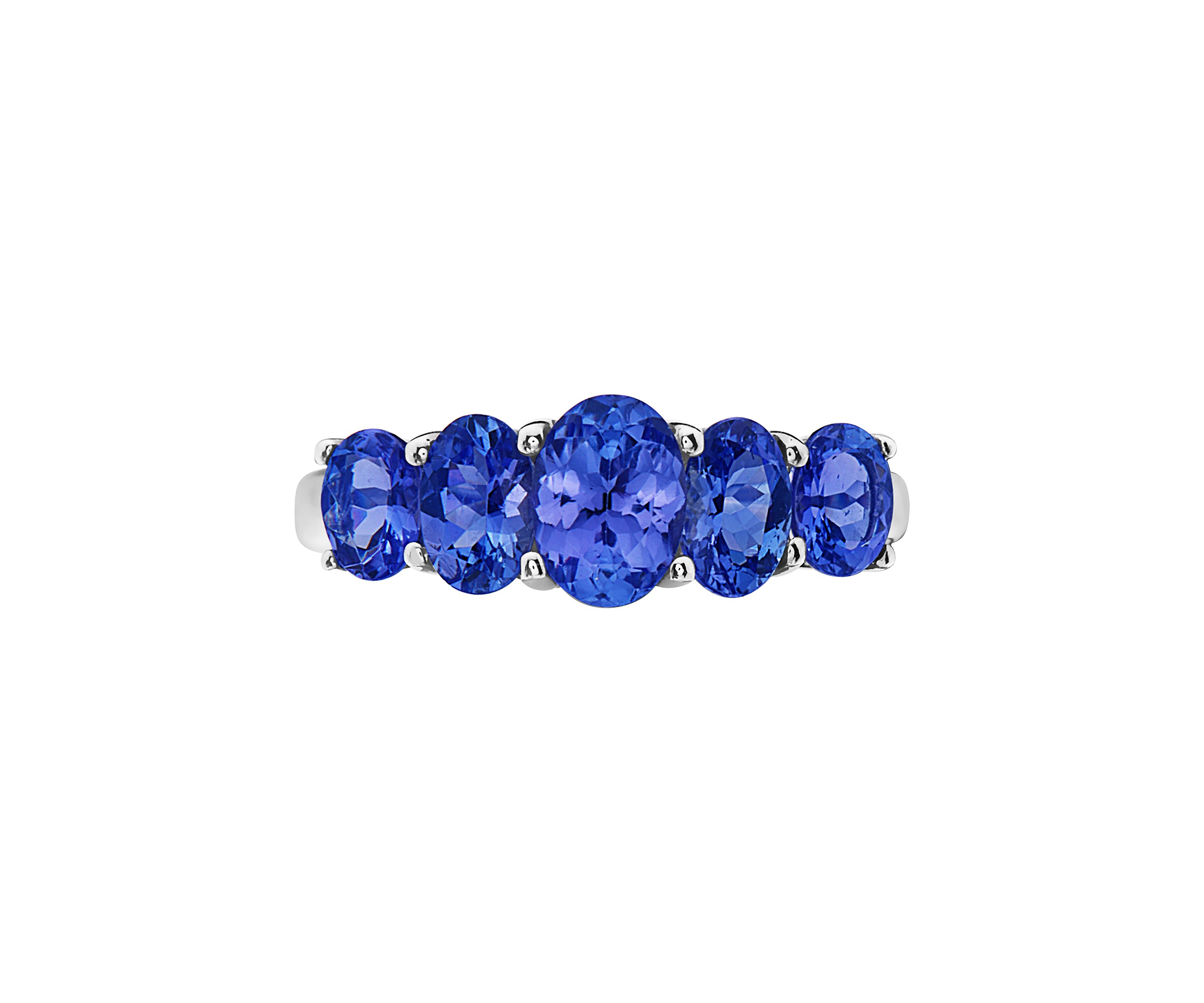 2.15 ct. t.w. Tanzanite Ring in Sterling Silver