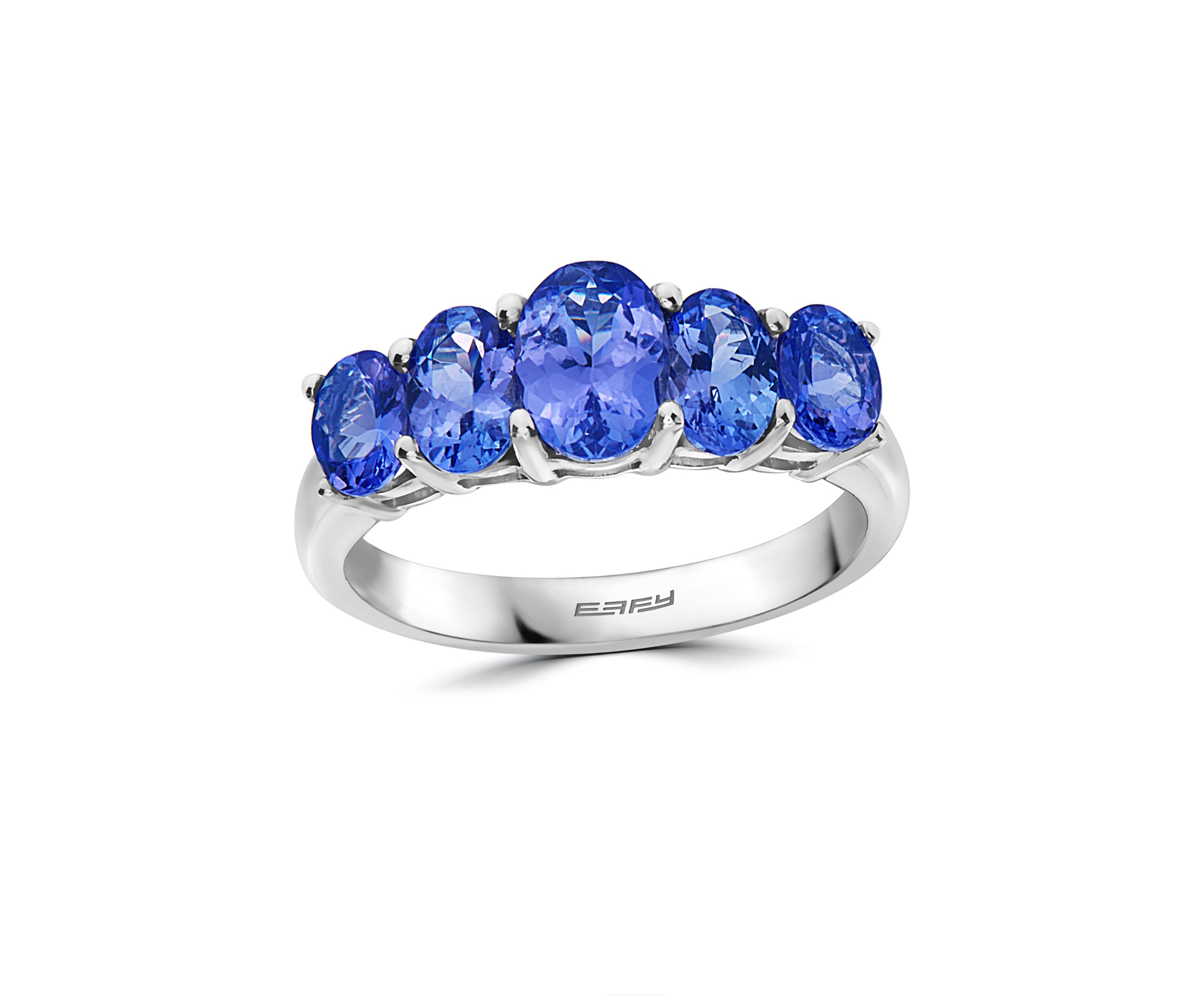 2.15 ct. t.w. Tanzanite Ring in Sterling Silver