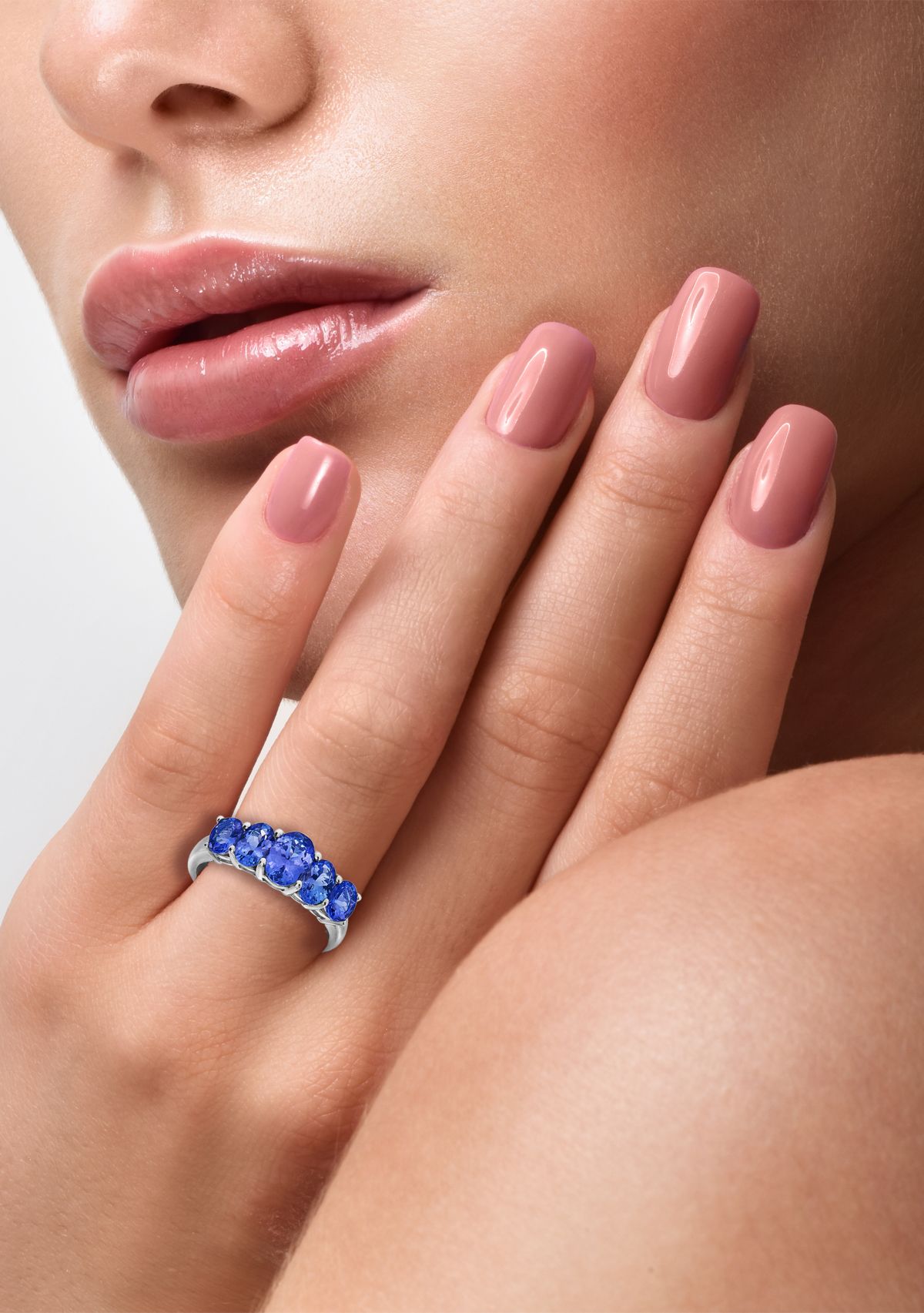 2.15 ct. t.w. Tanzanite Ring in Sterling Silver