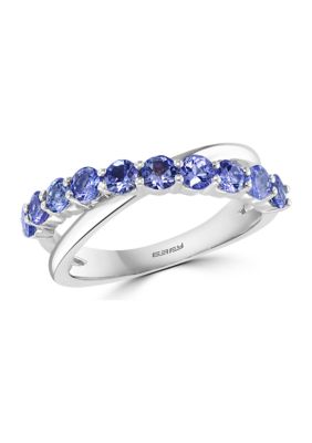 Effy 7/8 Ct. T.w. Tanzanite Ring In Sterling Silver