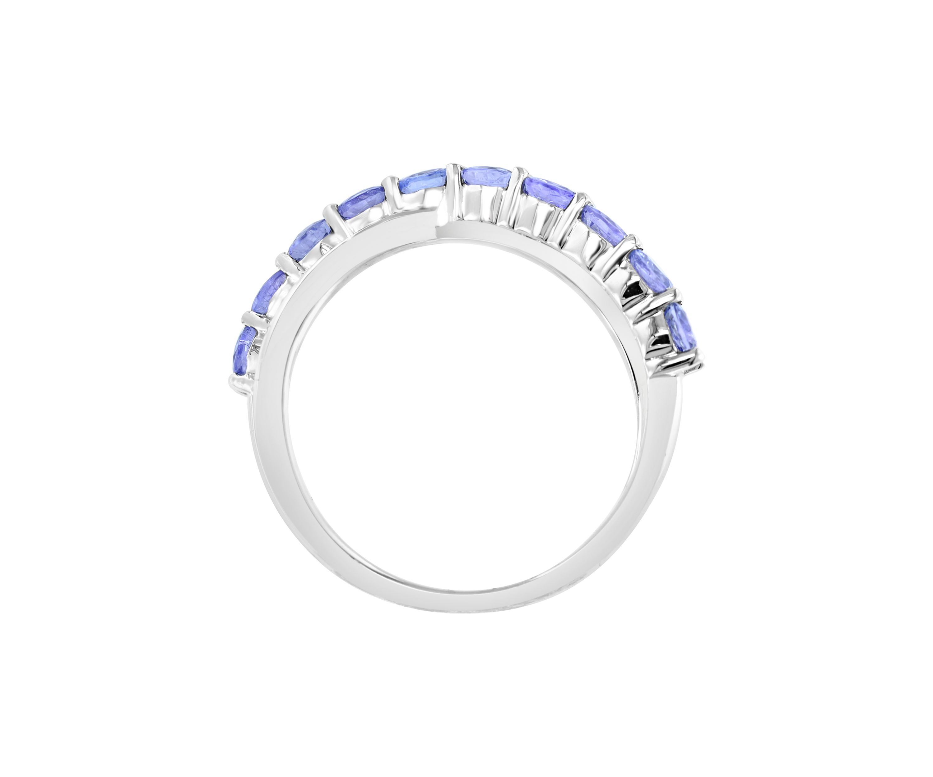 7/8 ct. t.w. Tanzanite Ring in Sterling Silver