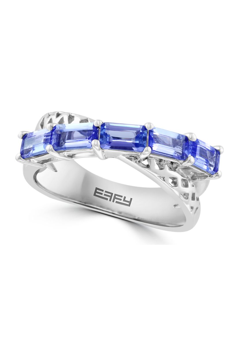 1.52 ct. t.w. Tanzanite Ring in Sterling Silver