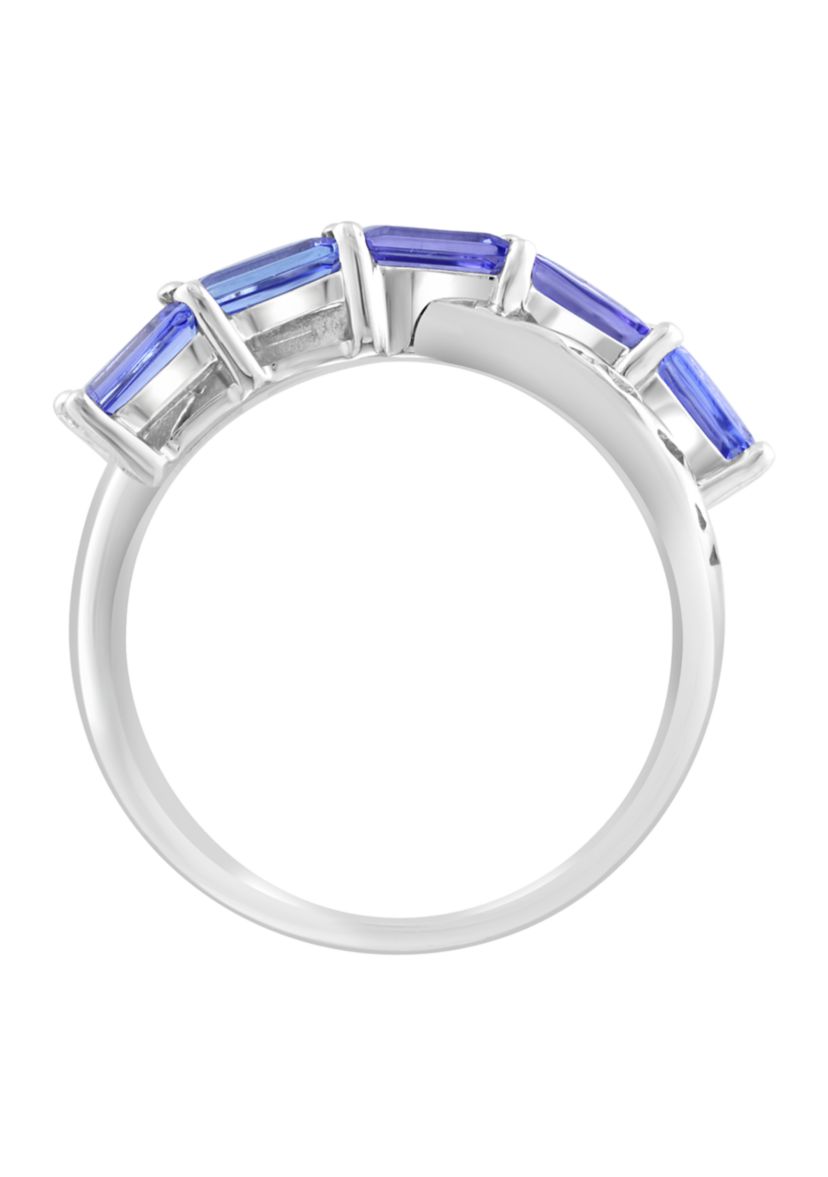1.52 ct. t.w. Tanzanite Ring in Sterling Silver
