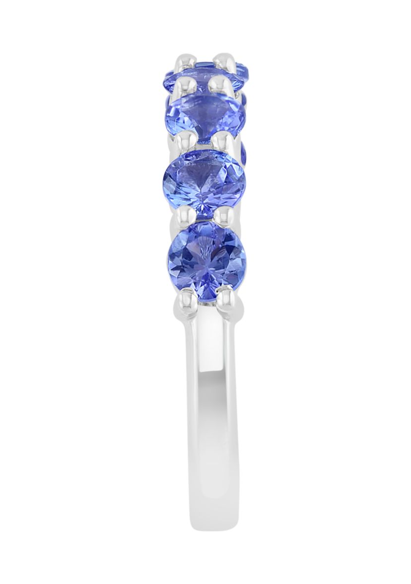Tanzanite Ring in Sterling Silver