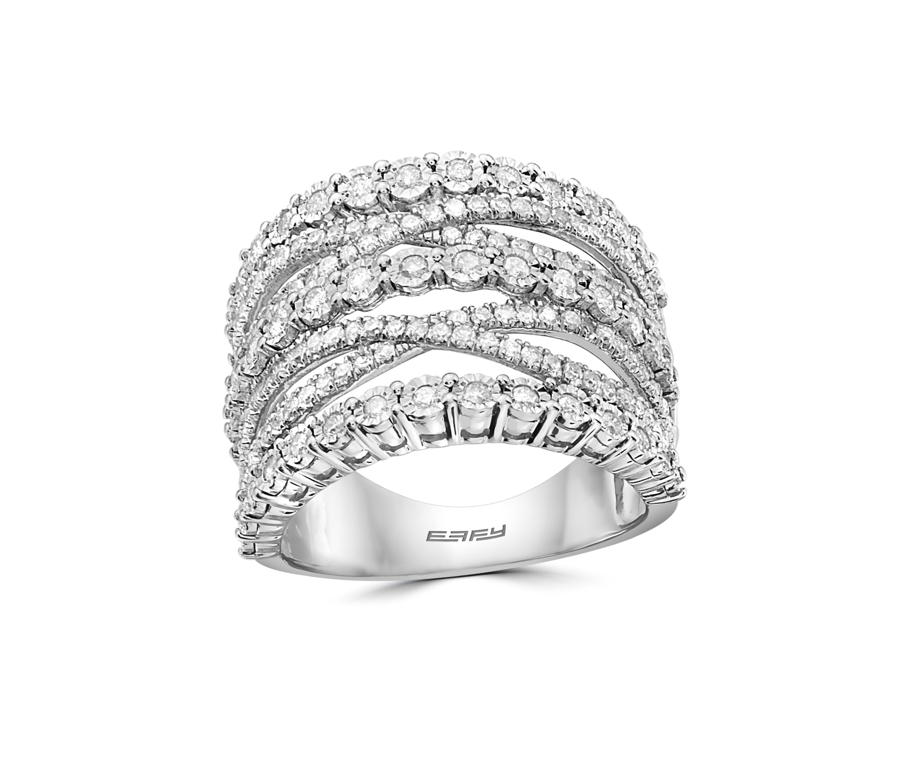 1 ct. t.w. Diamond Ring in Sterling Silver