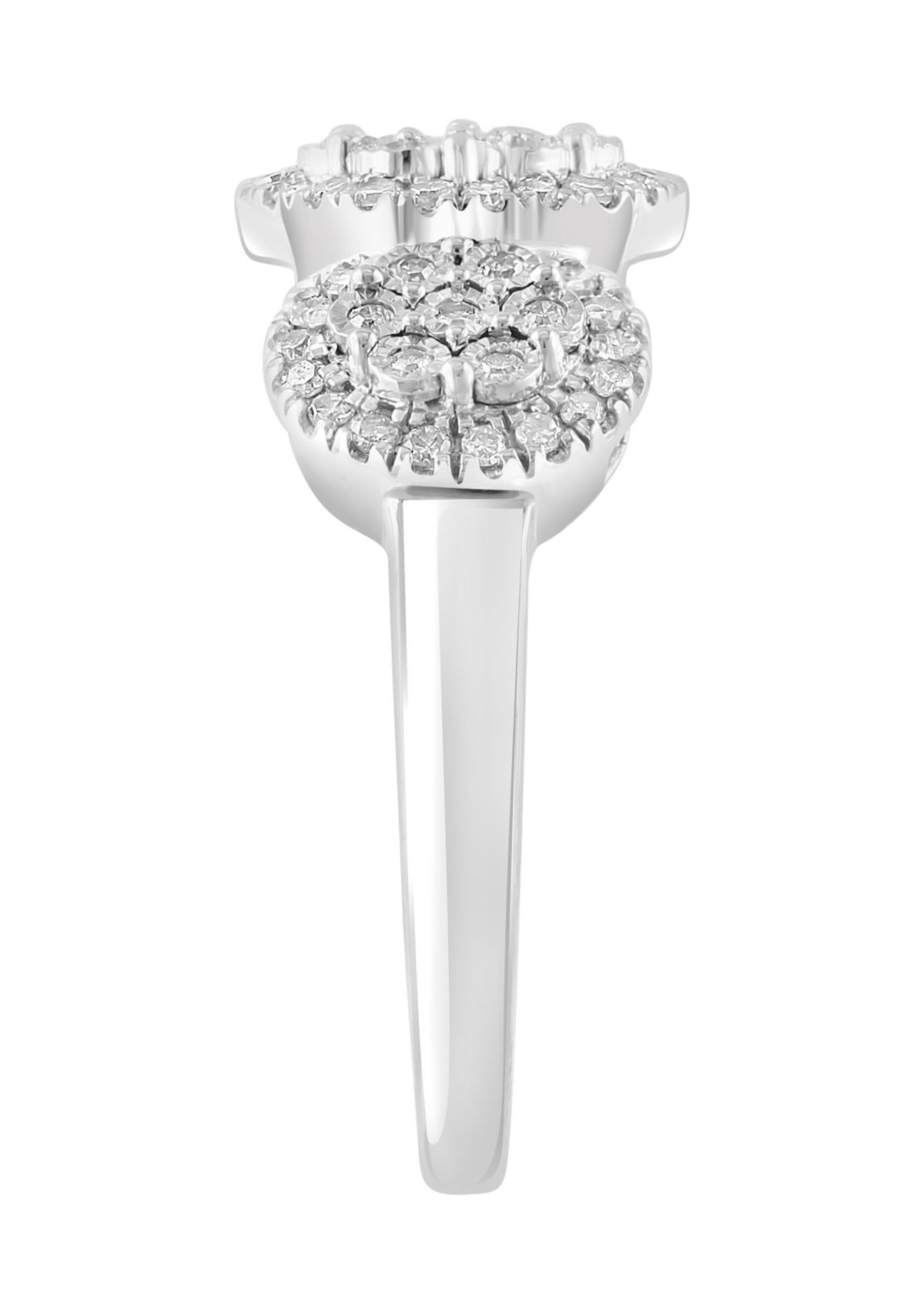 1/2 ct. t.w. Diamond Ring in Sterling Silver