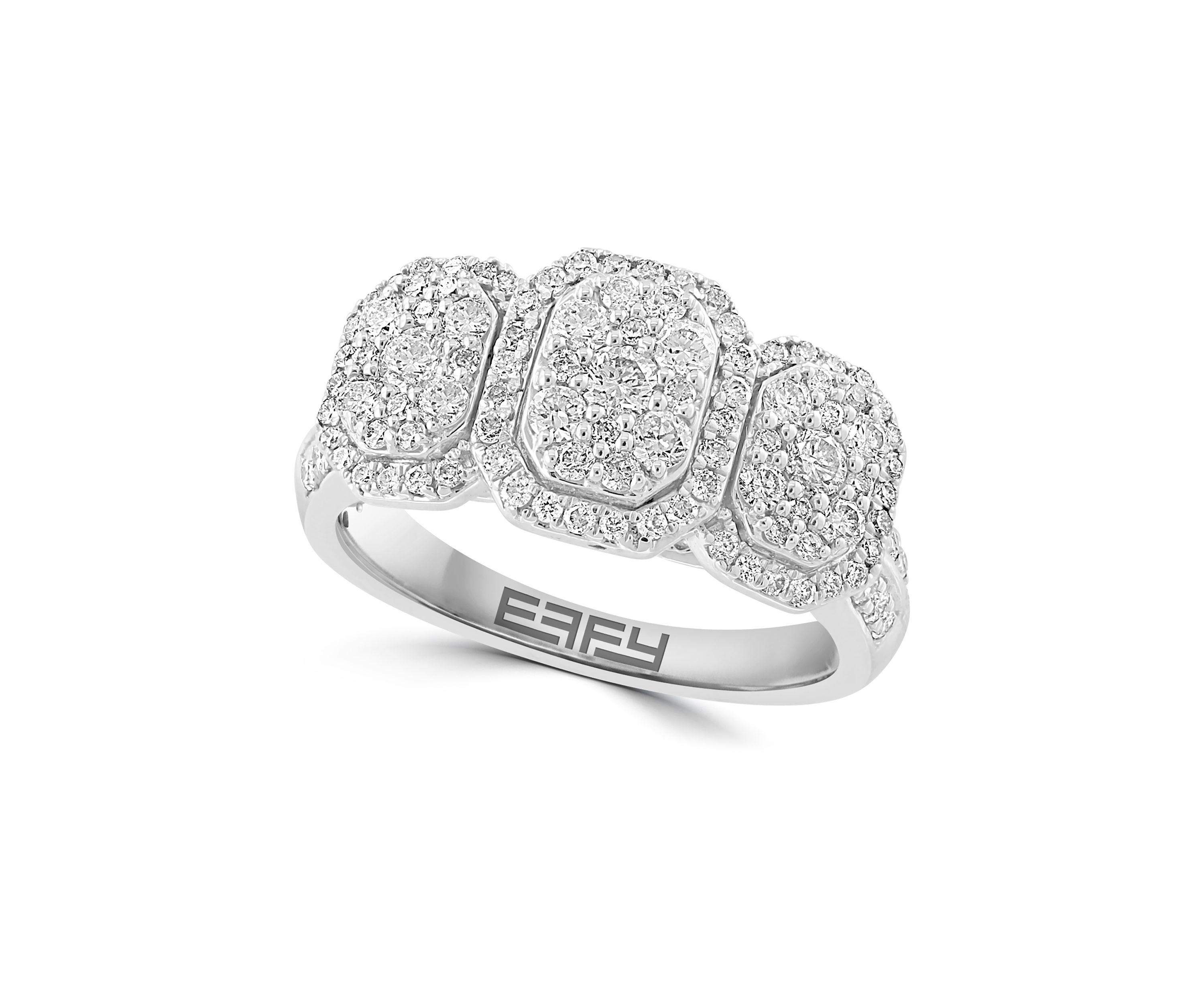 1 ct. t.w. Diamond Ring in Sterling Silver