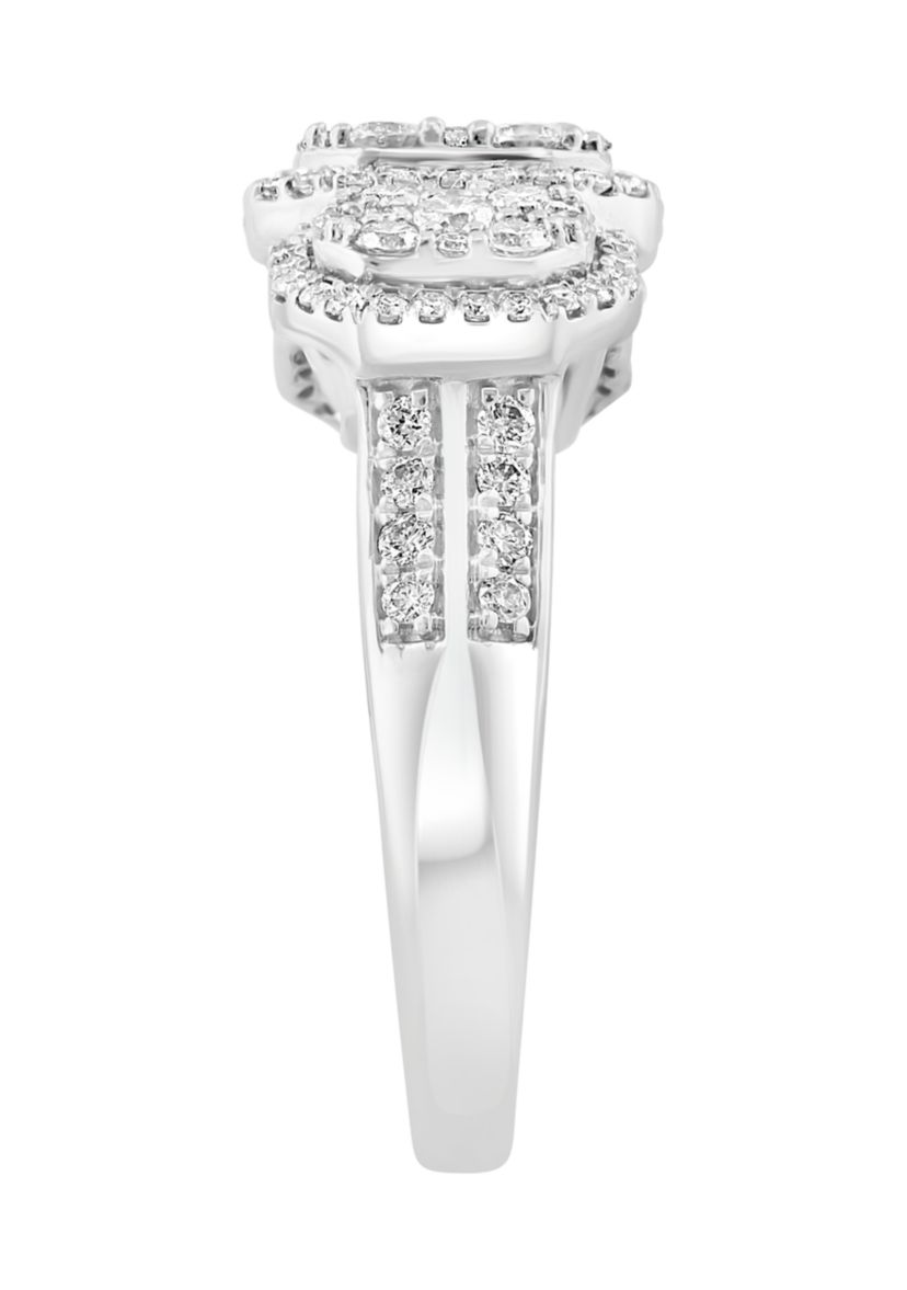 1 ct. t.w. Diamond Ring in Sterling Silver