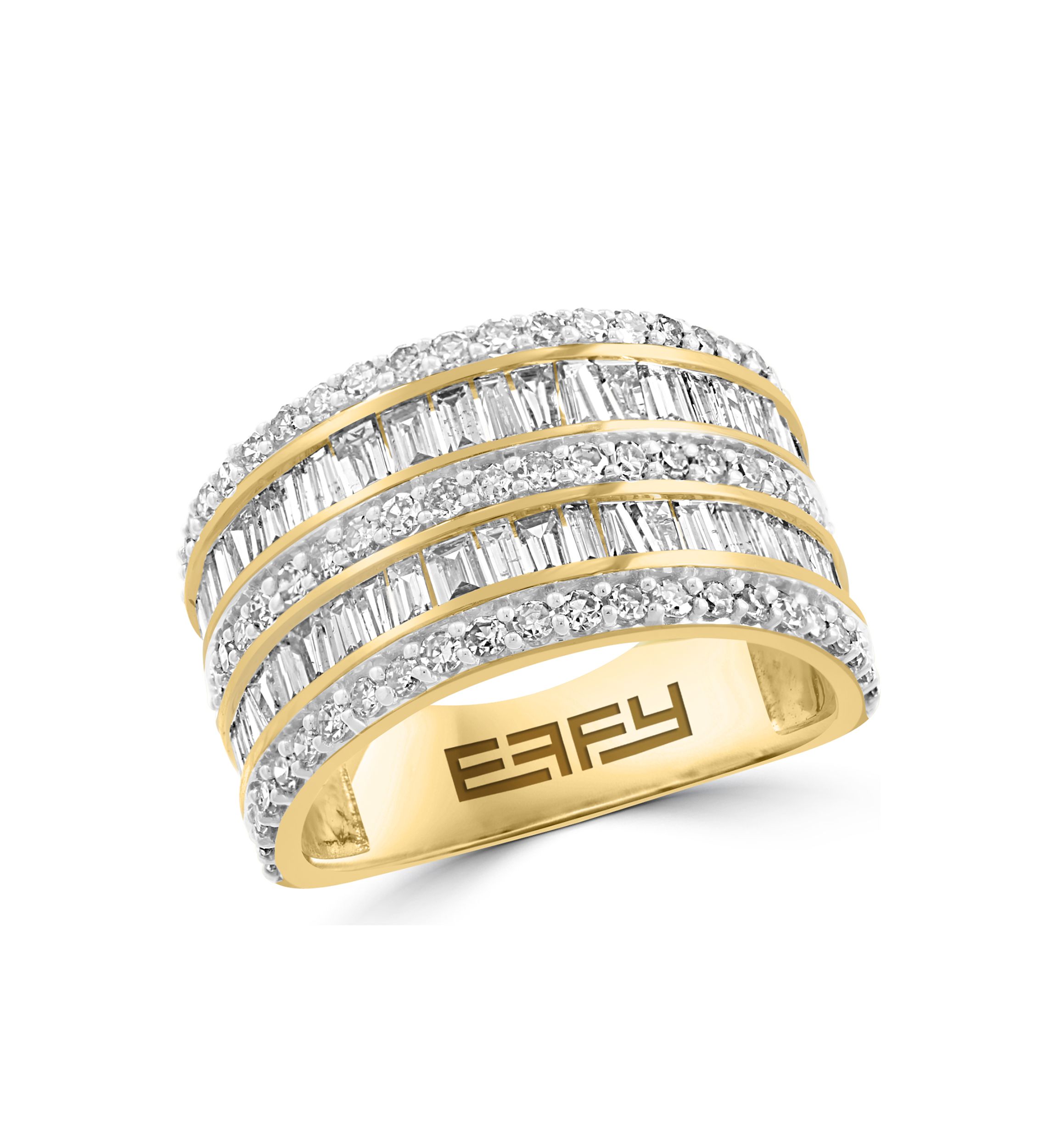 14K Yellow Gold Diamond Ring