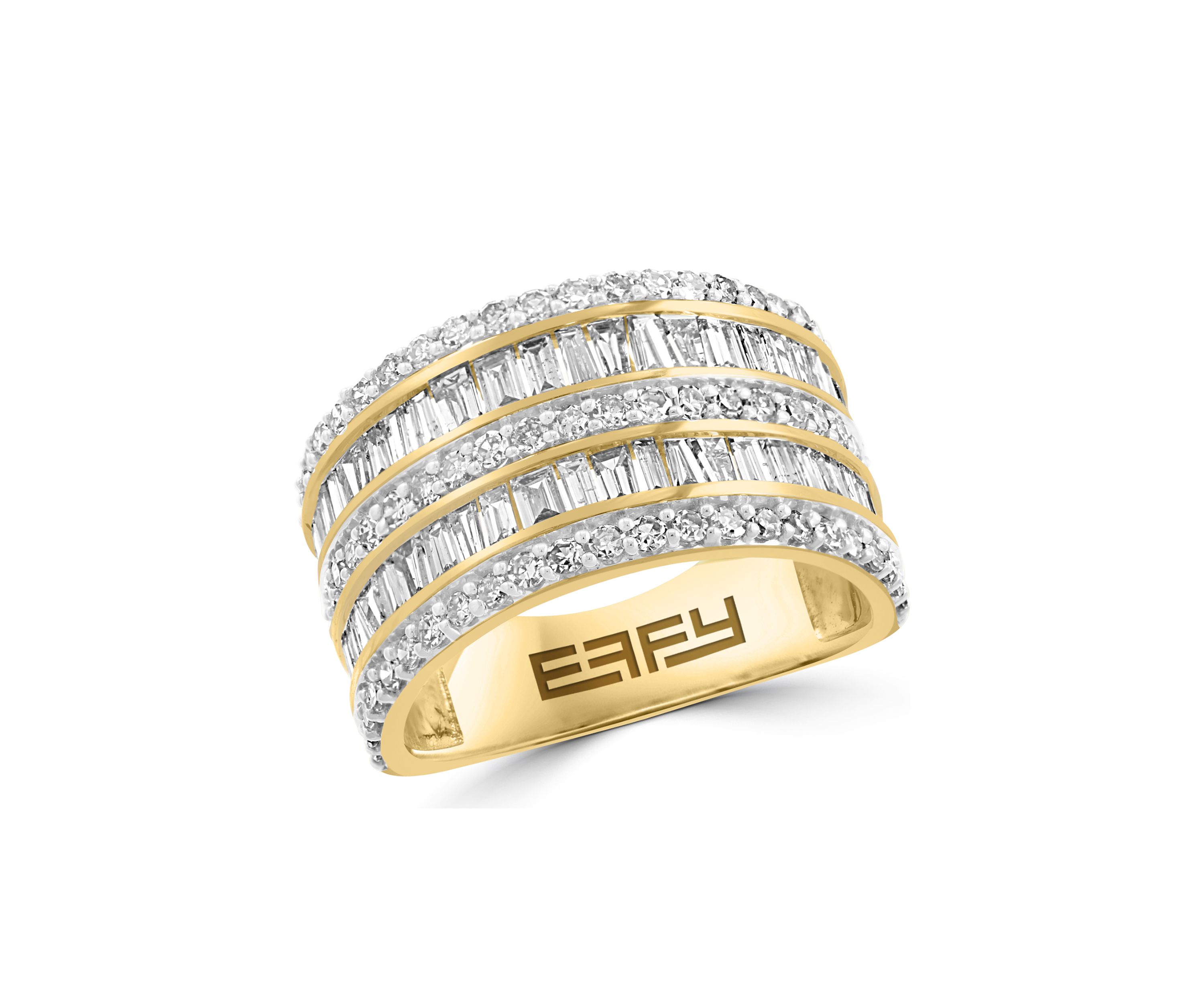 14K Yellow Gold Diamond Ring