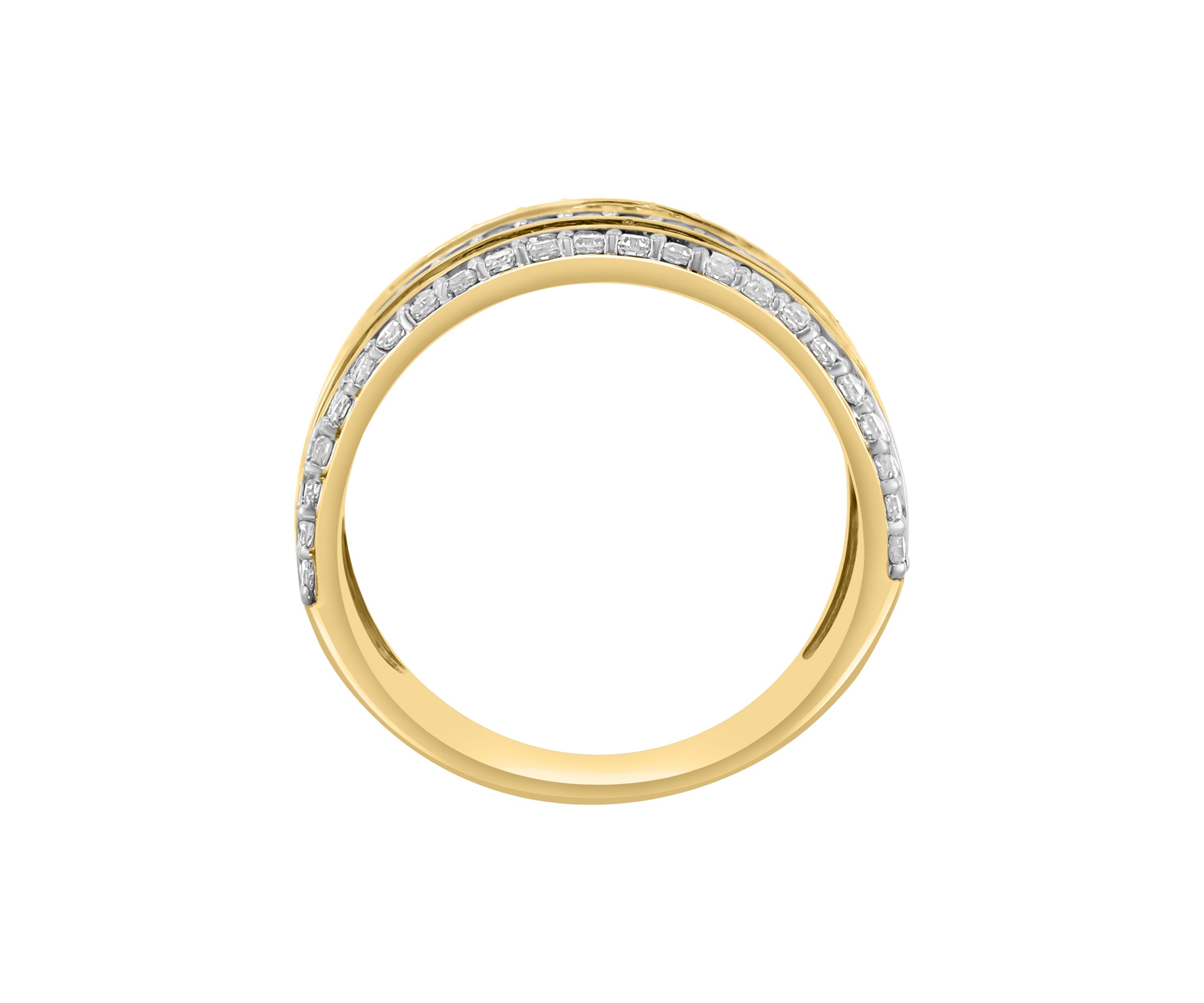 14K Yellow Gold Diamond Ring