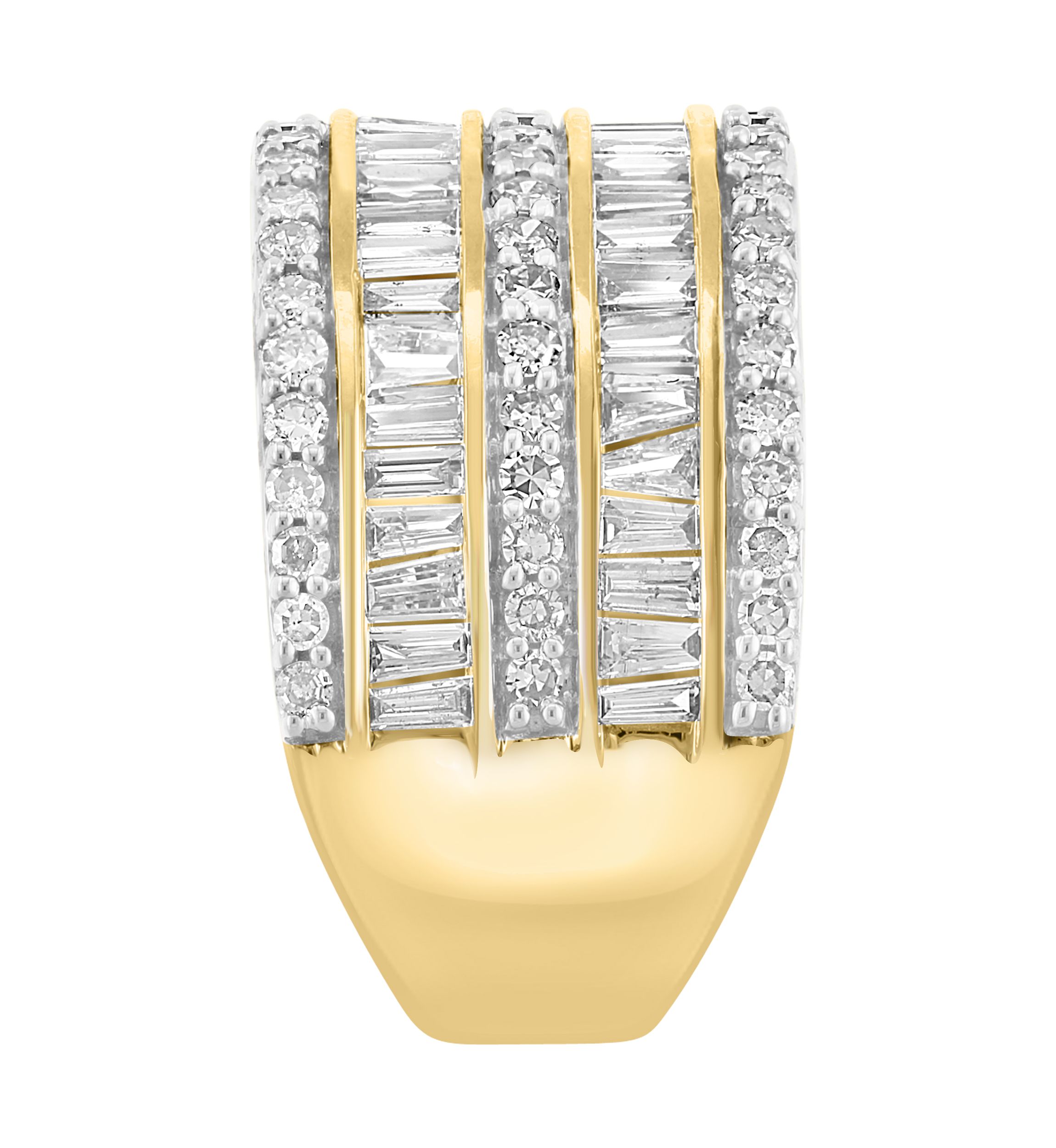 14K Yellow Gold Diamond Ring