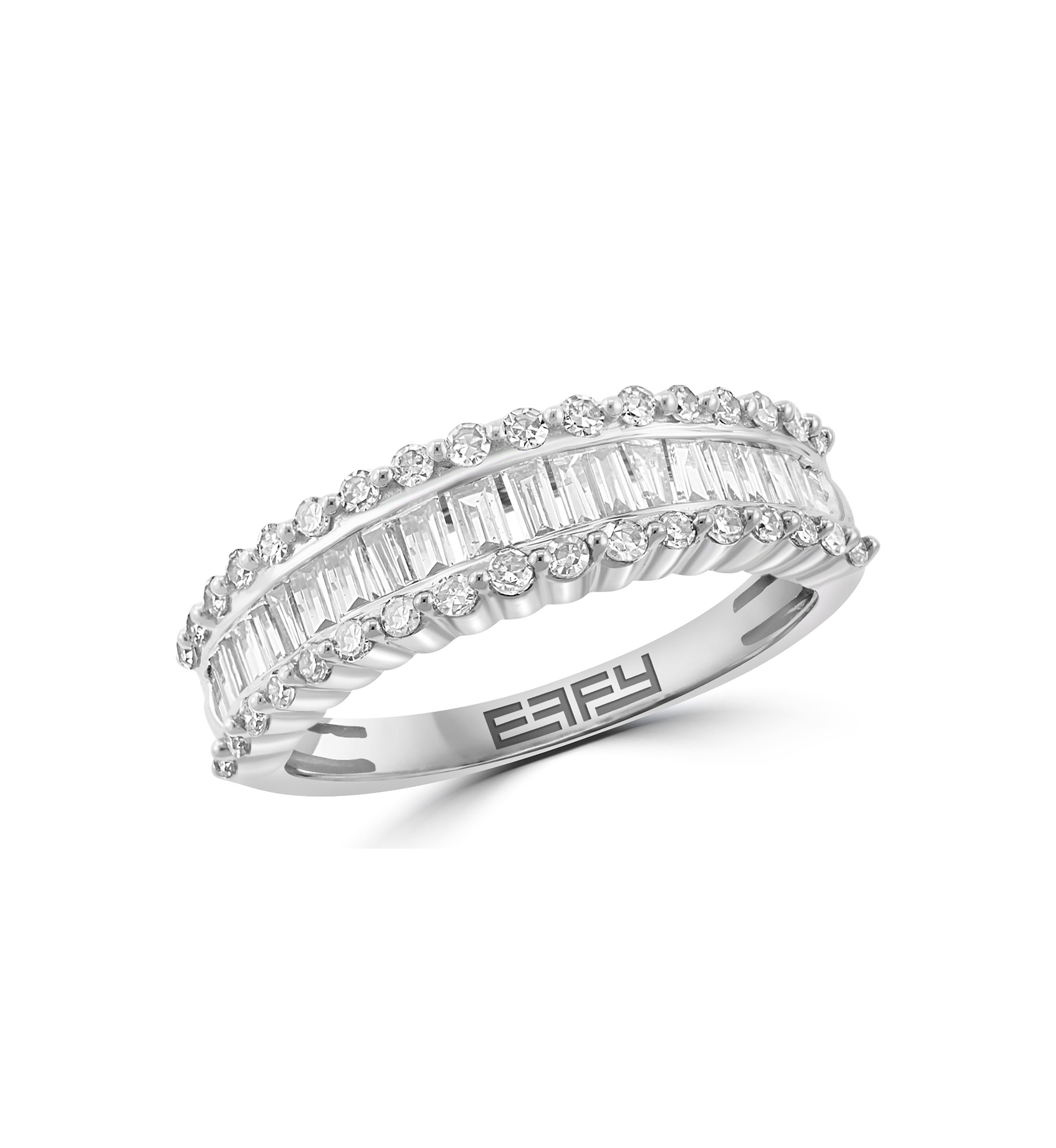 14K White Gold Diamond Ring
