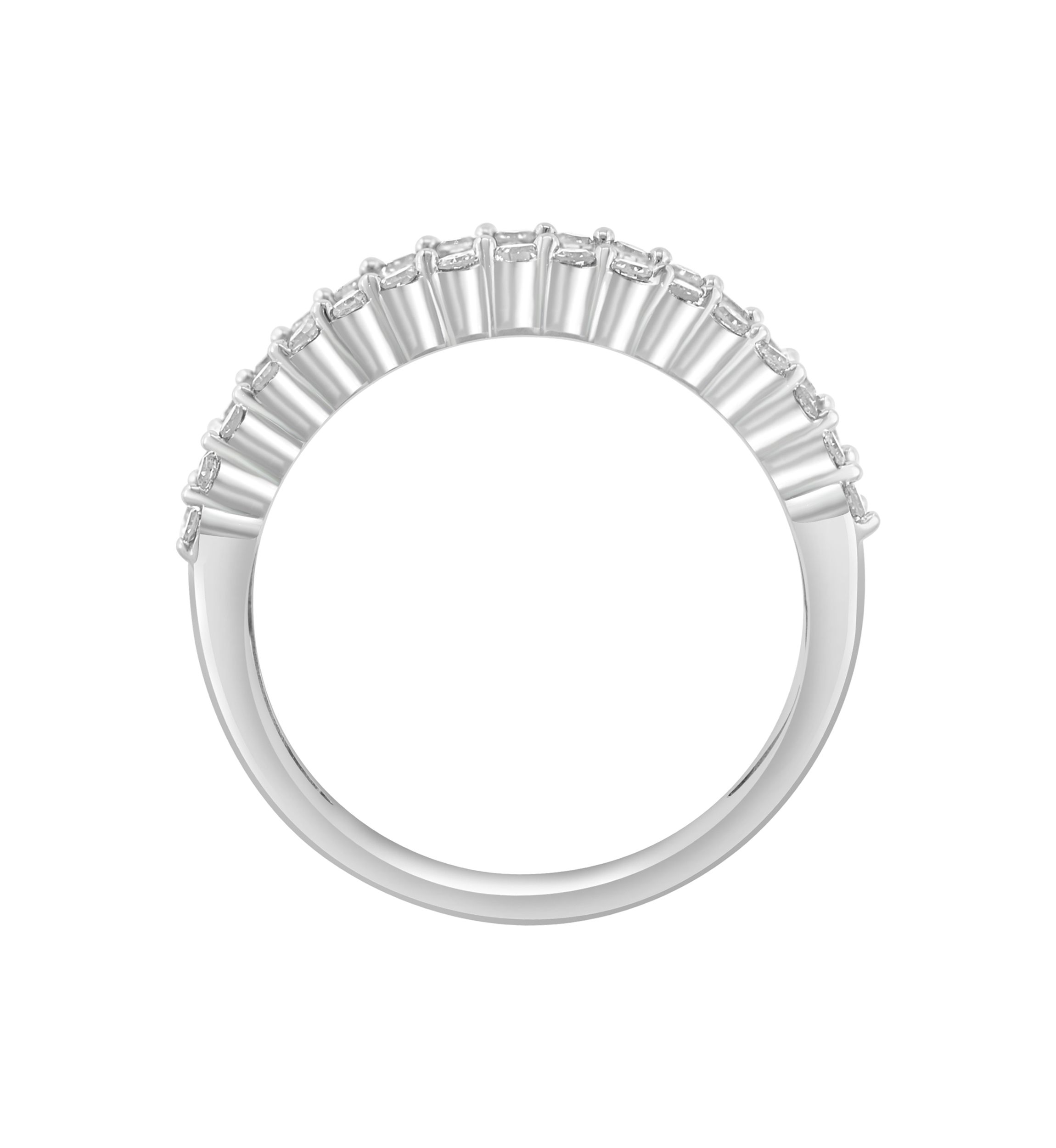 14K White Gold Diamond Ring