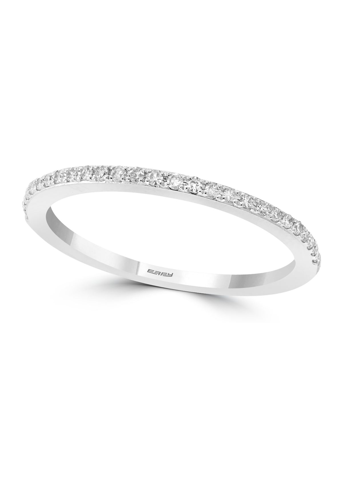 1/8 ct. t.w. Diamond Band in 14K White Gold