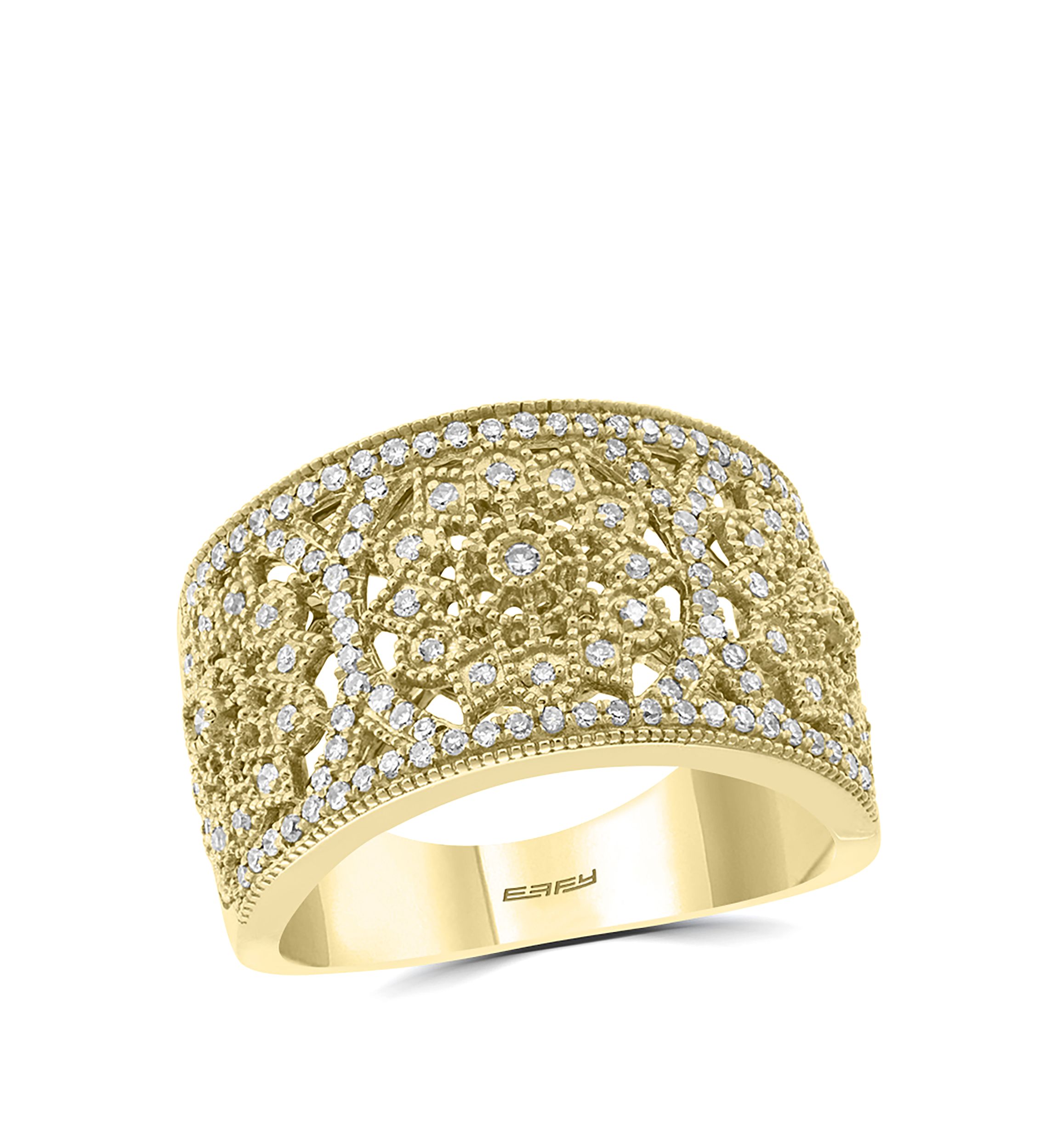 3/8 ct. t.w. Diamond Ring in 14k Yellow Gold