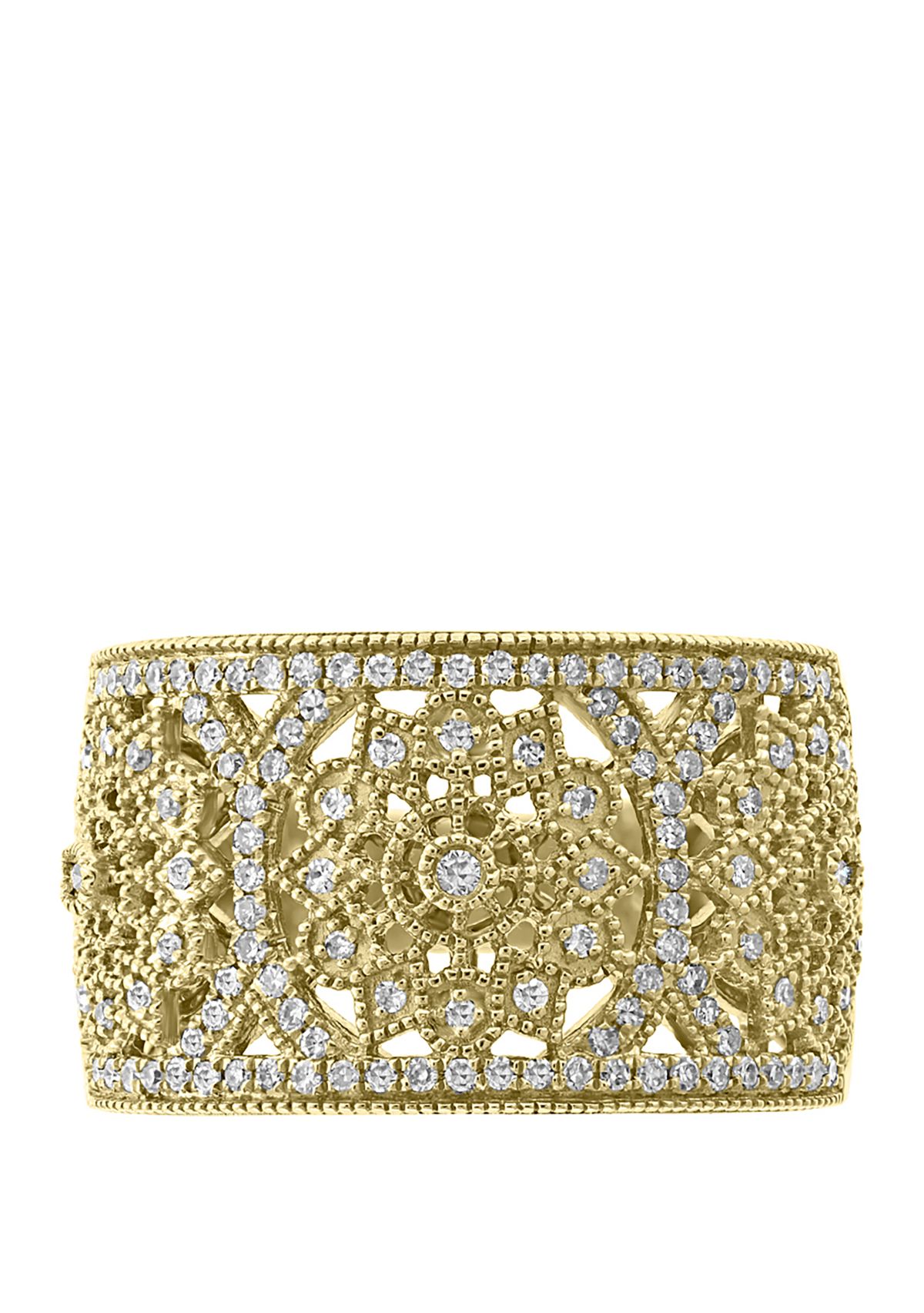 3/8 ct. t.w. Diamond Ring in 14k Yellow Gold